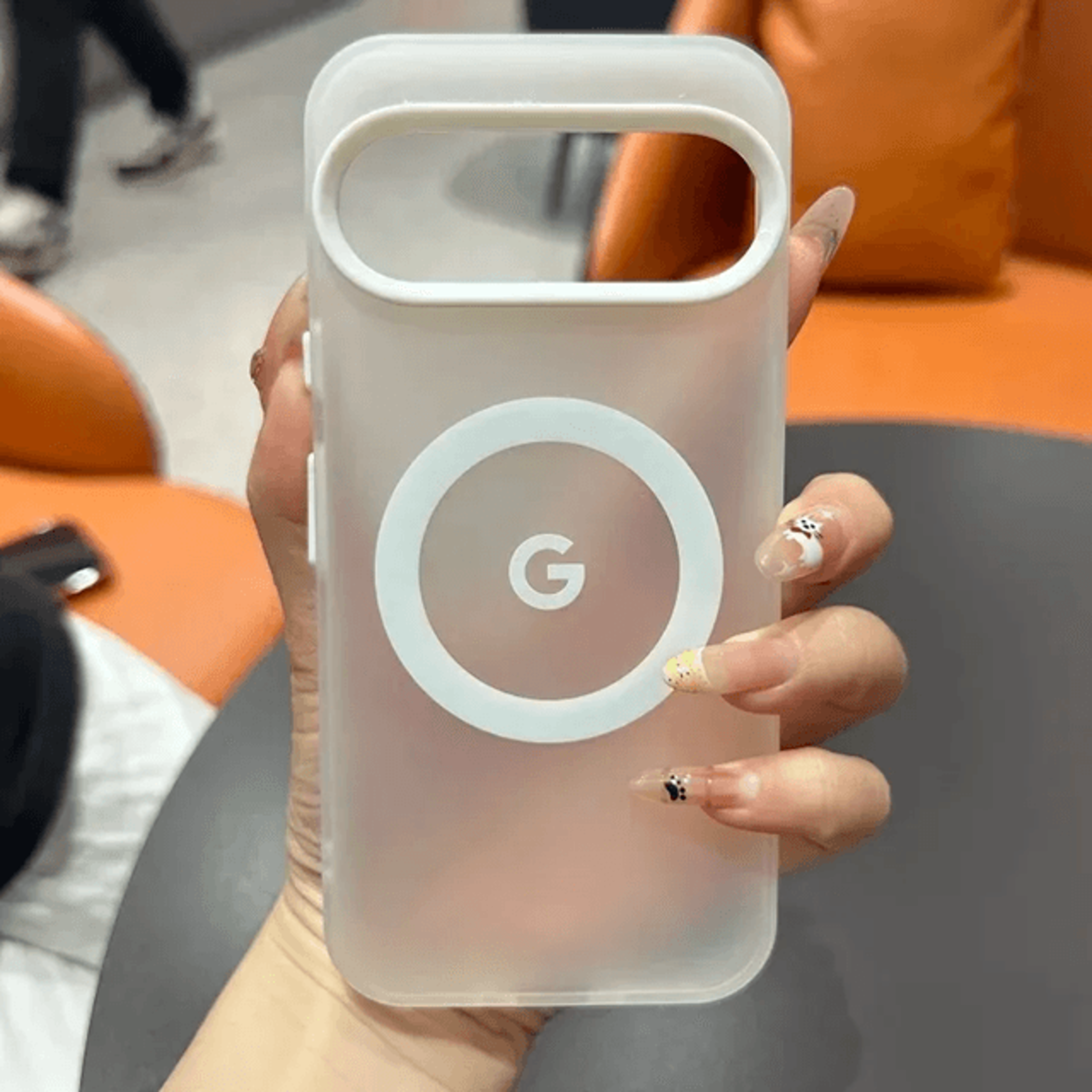 Magnetic Skin Feel Case For Google Pixel Wireless Charging Back Cover 3