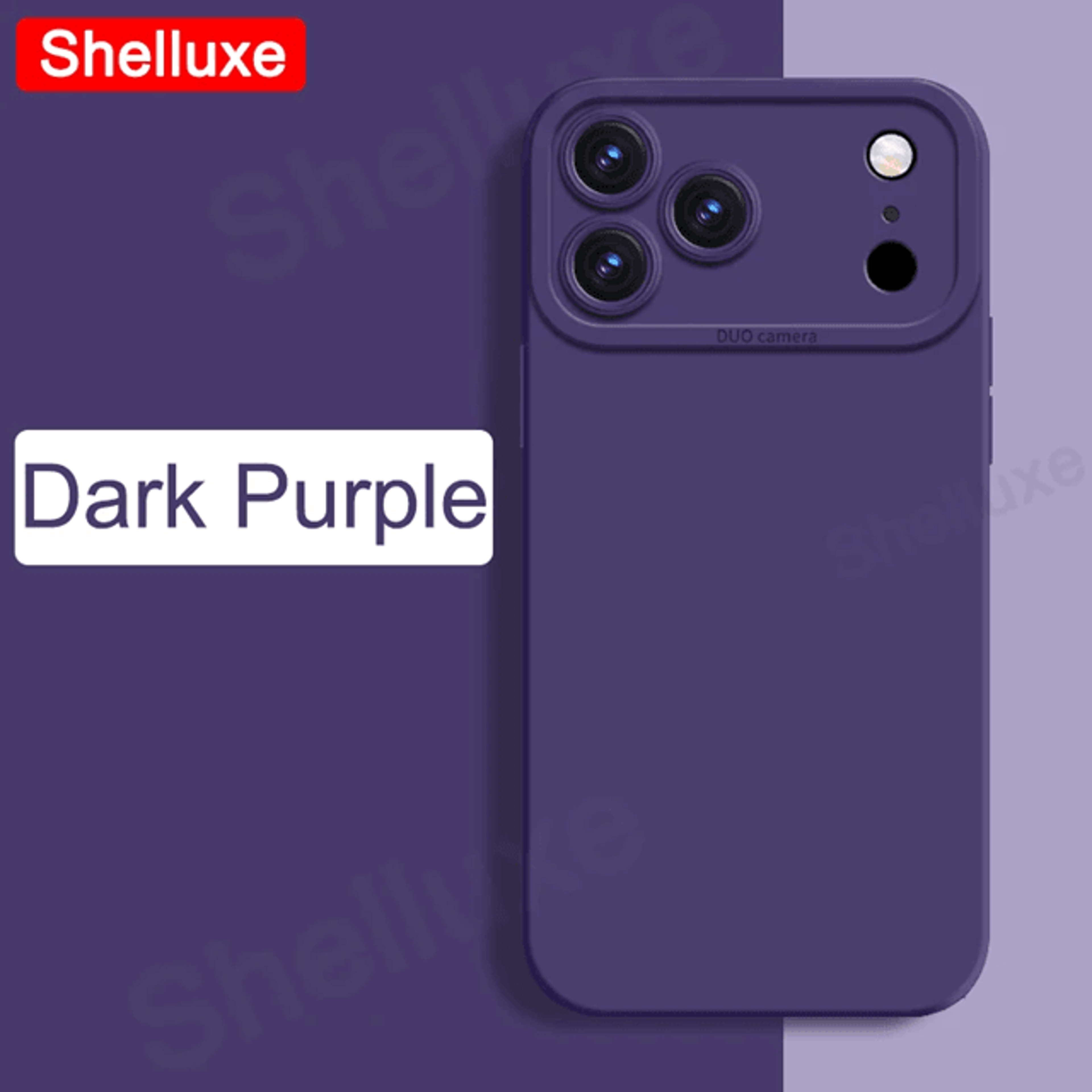 Silky Liquid Silicone Square Case For IPhone 17 Pro Max Soft Touch Protective Cover 11