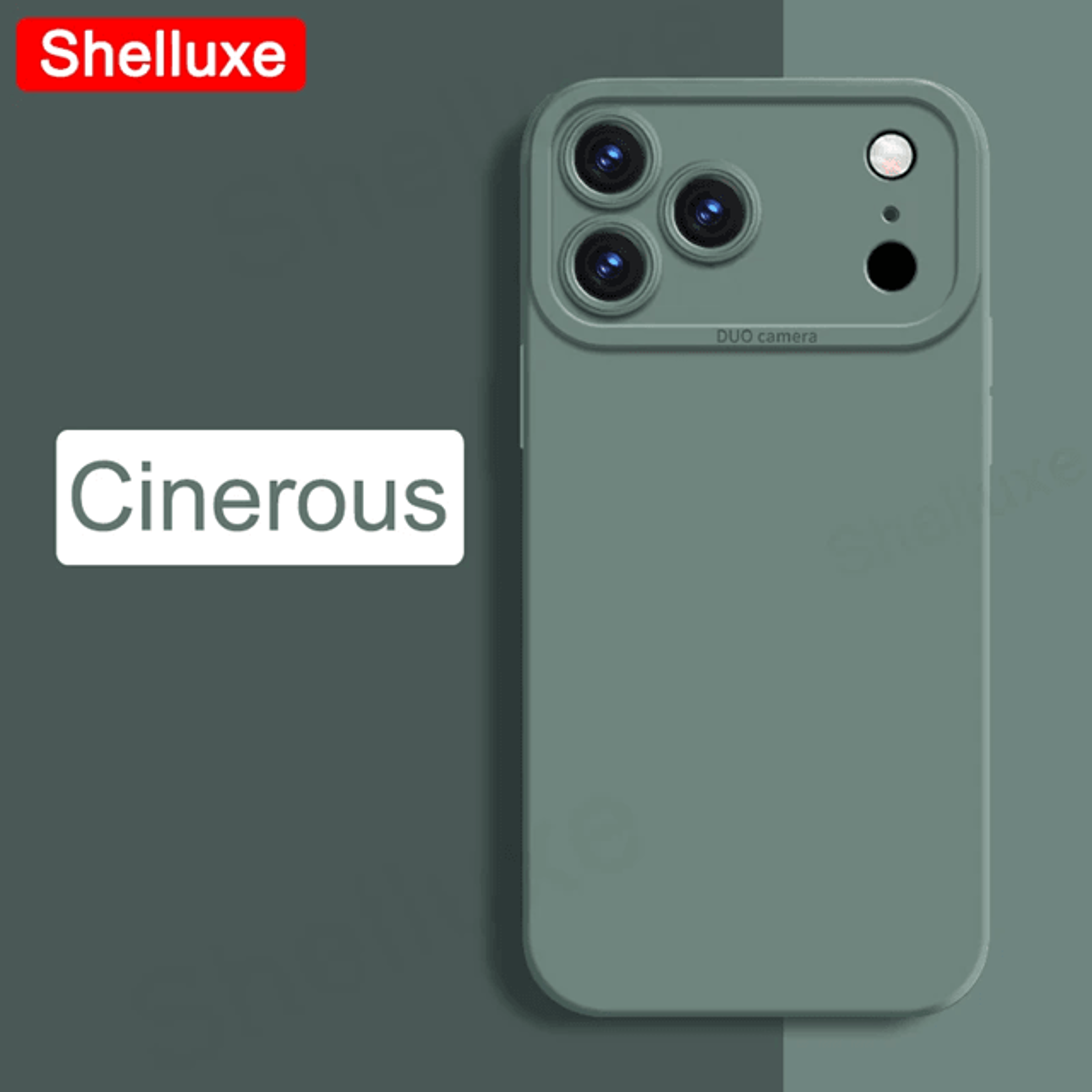 Silky Liquid Silicone Square Case For IPhone 17 Pro Max Soft Touch Protective Cover 7