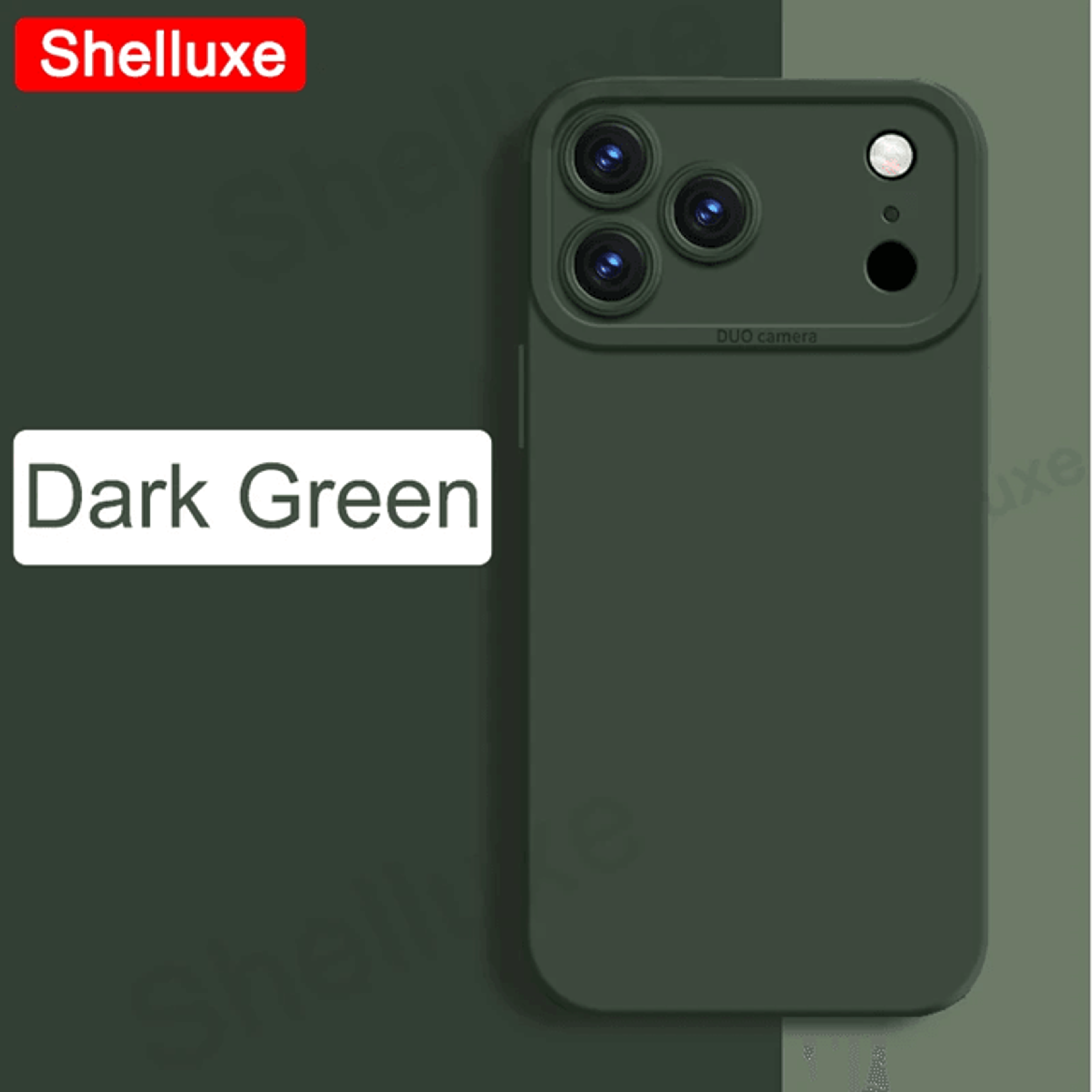 Silky Liquid Silicone Square Case For IPhone 17 Pro Max Soft Touch Protective Cover 8