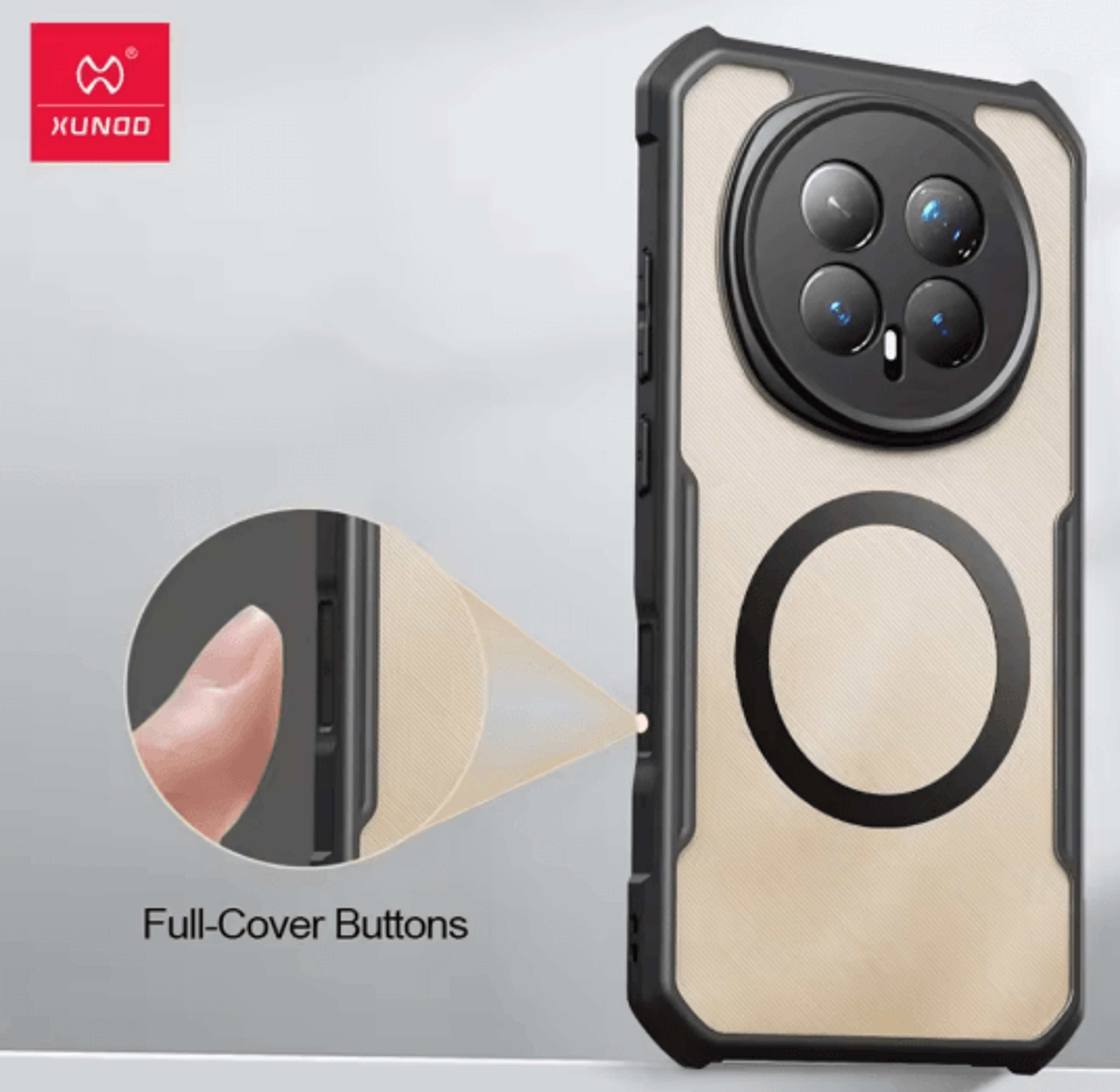 Transparent Shockproof Bumper Case For Honor Magic 8 Non Yellowing Clear Cover 4