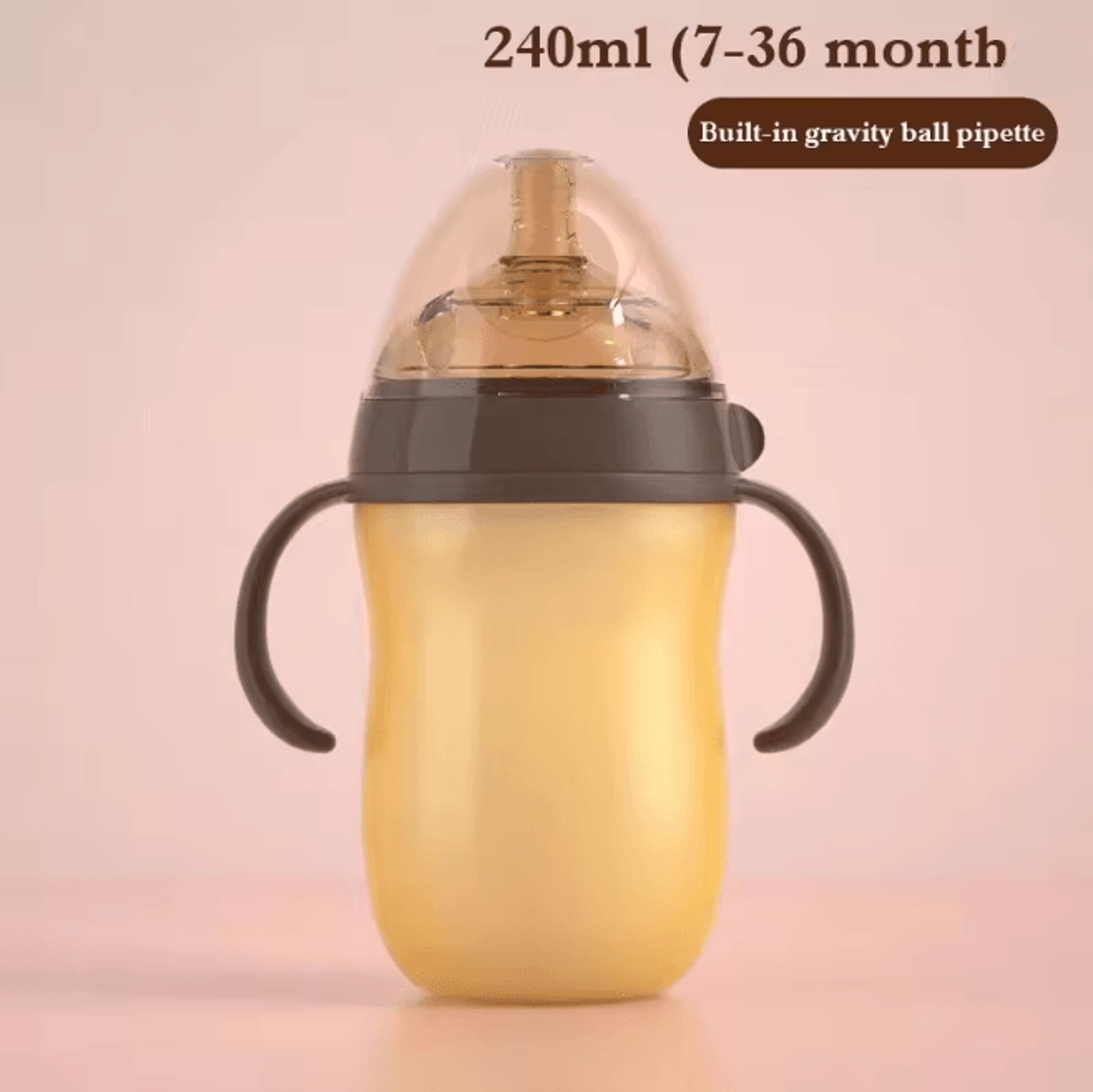 GentleFlow Silicone Baby Bottle Breastlike Comfort For Babies And Toddlers 4