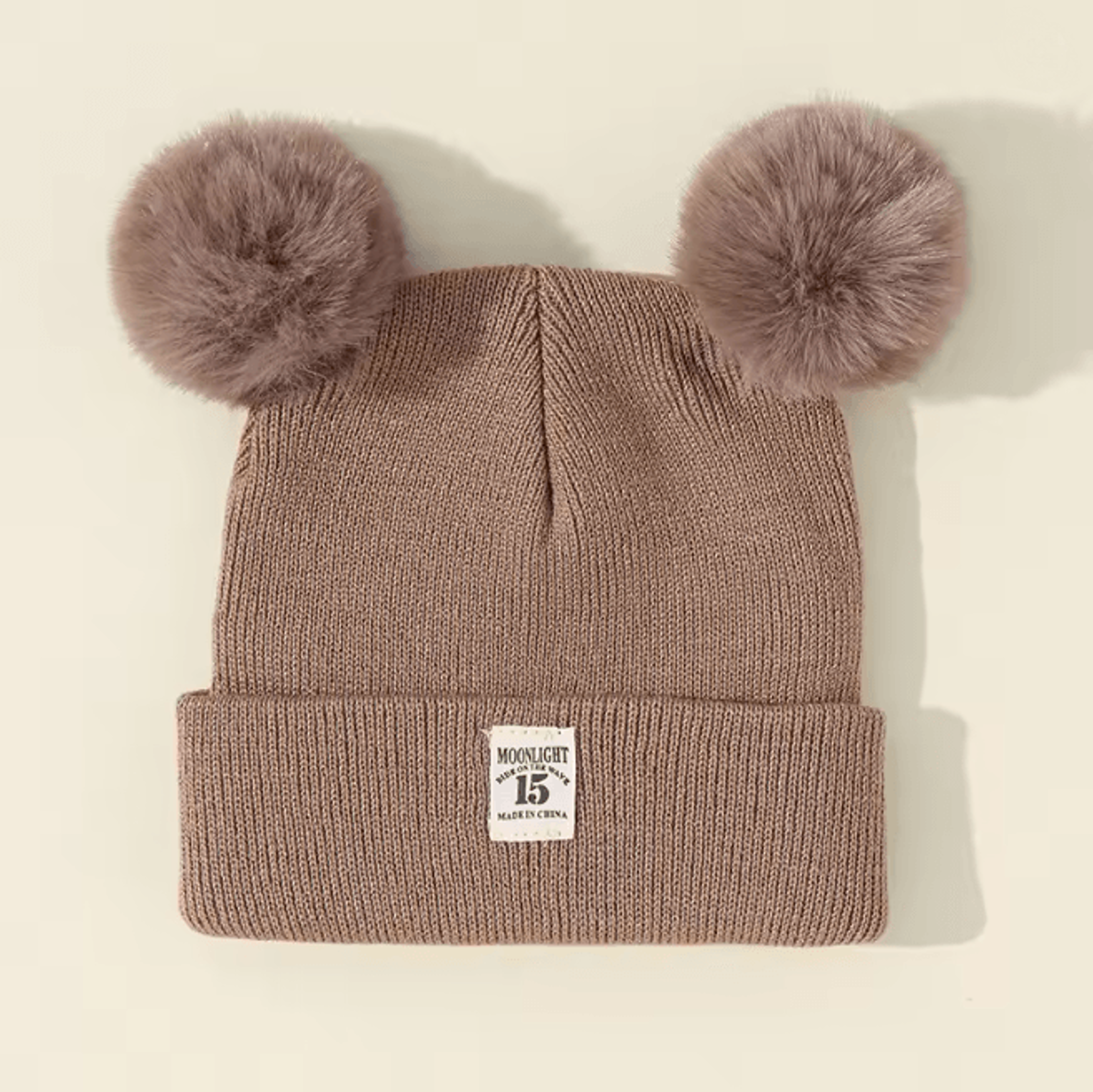SnugPom Baby Knit Beanie Warm Winter Hat For Boys And Girls 4