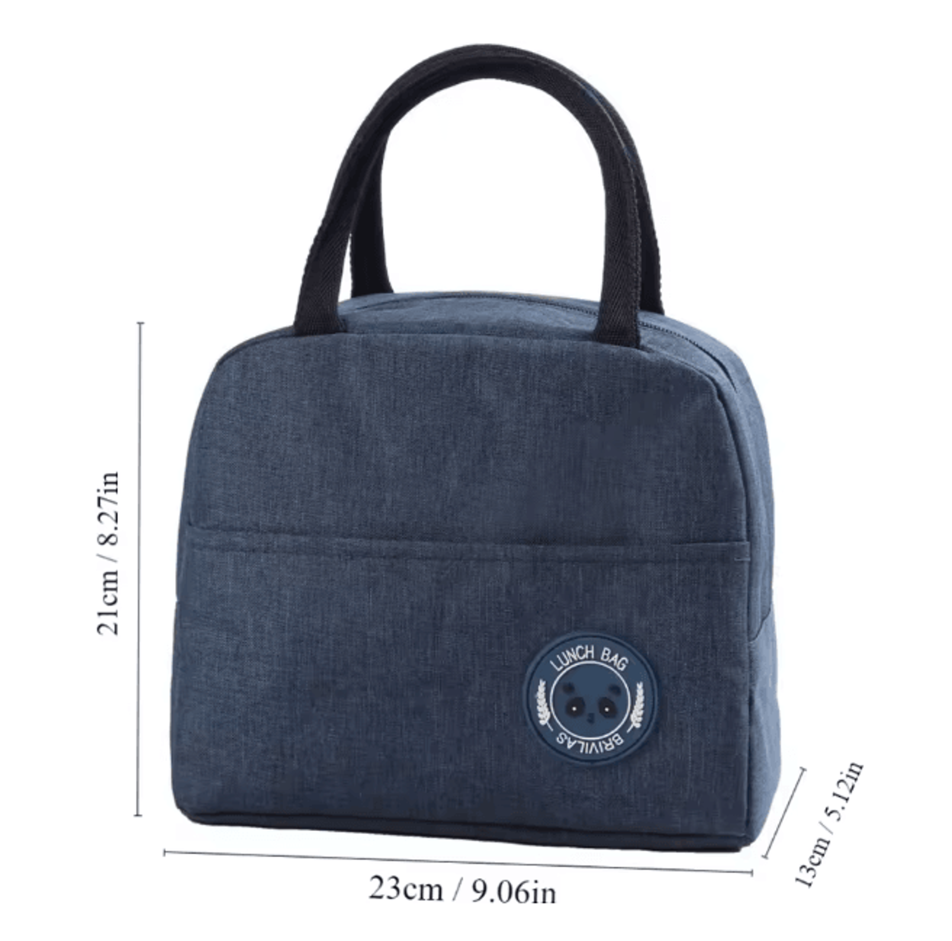Insulated Lunch Bag Bento Meal Carry Bag For Work School And Travel 6