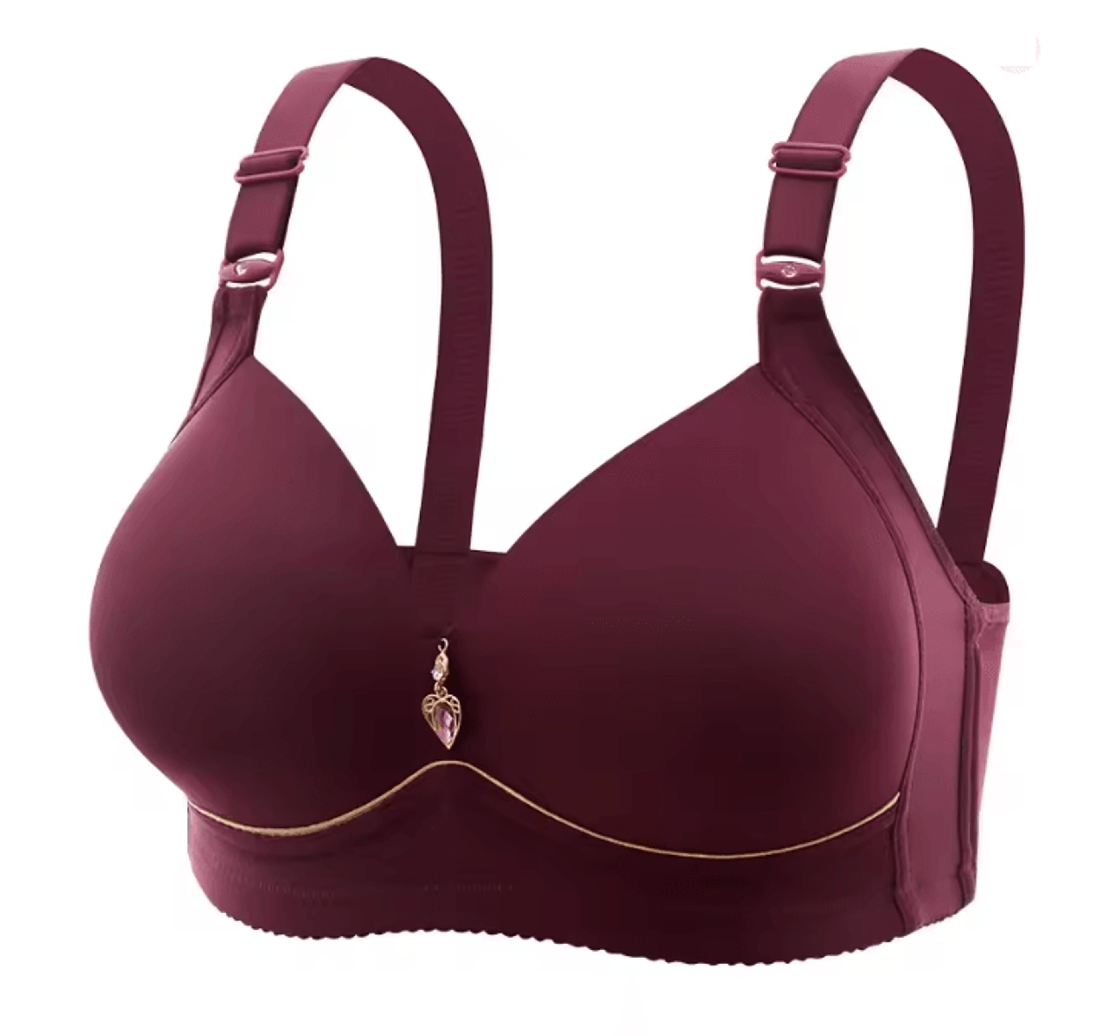 Wireless Breathable Comfort Bra Soft Support Everyday Fit For Women 8