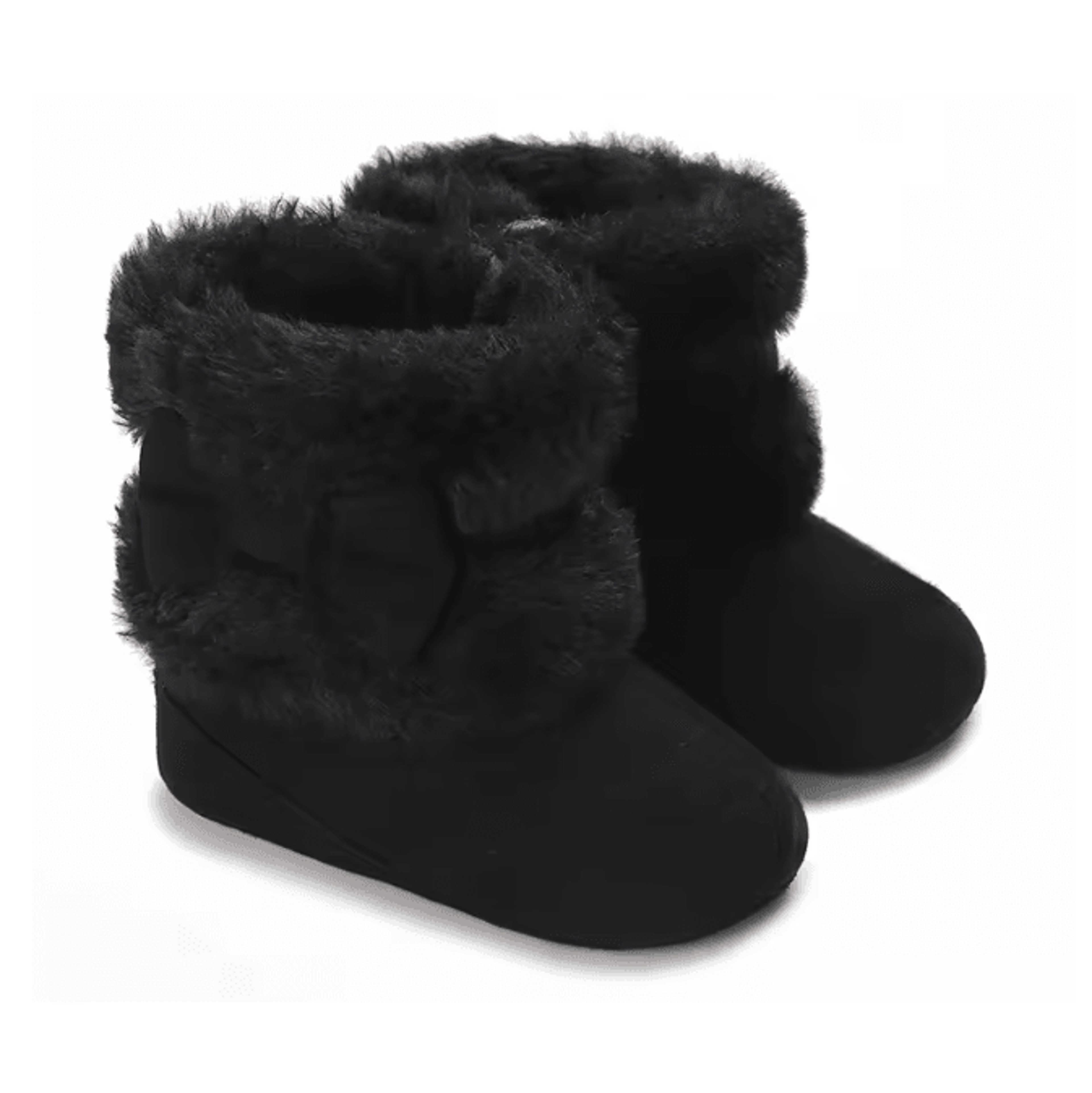 Baby Girl Winter Plush Soft Sole Boots Warm Non Slip Toddler Shoes 5
