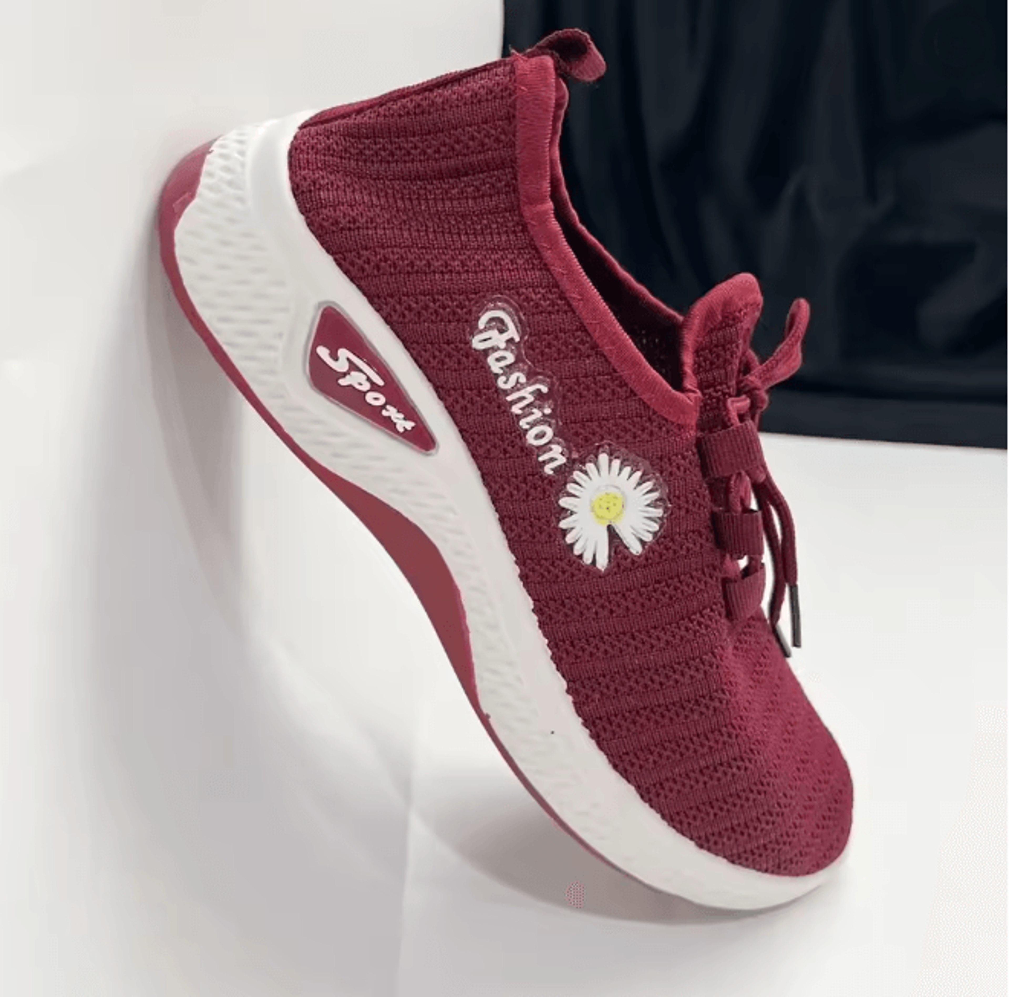Womens Breathable Running Shoes Lightweight Soft Sole Casual Sneakers 1