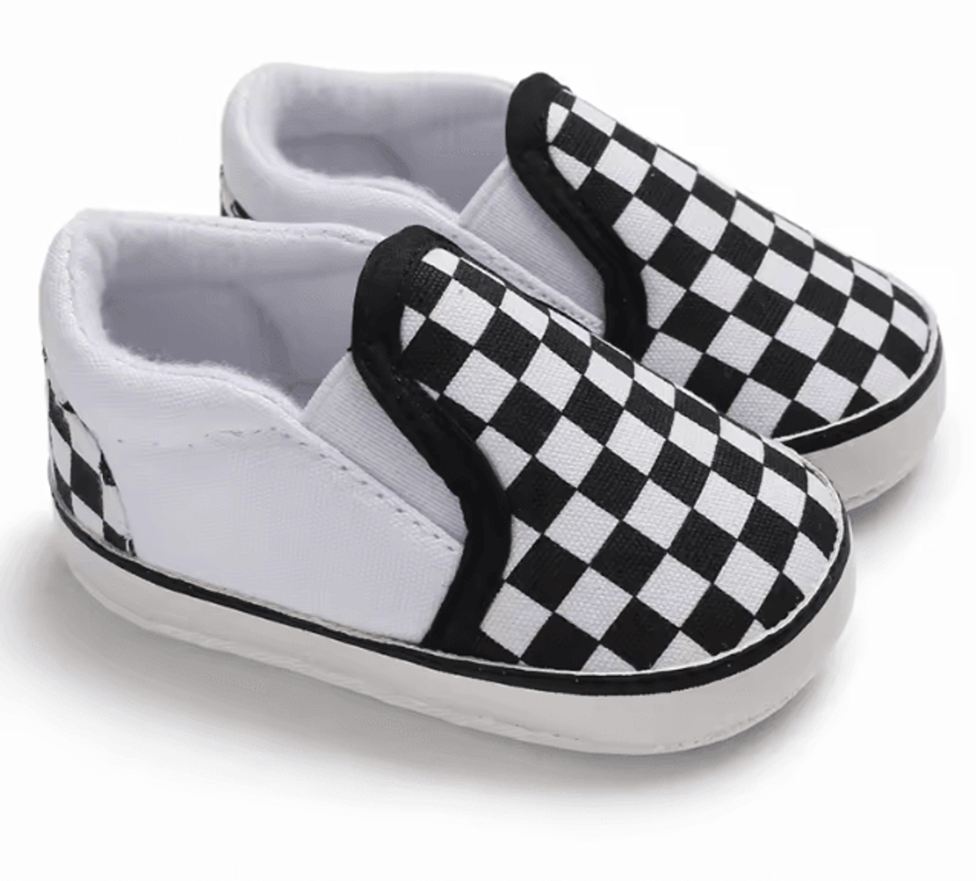 Newborn Baby Canvas First Walker Shoes Soft Sole Casual Sneakers 5