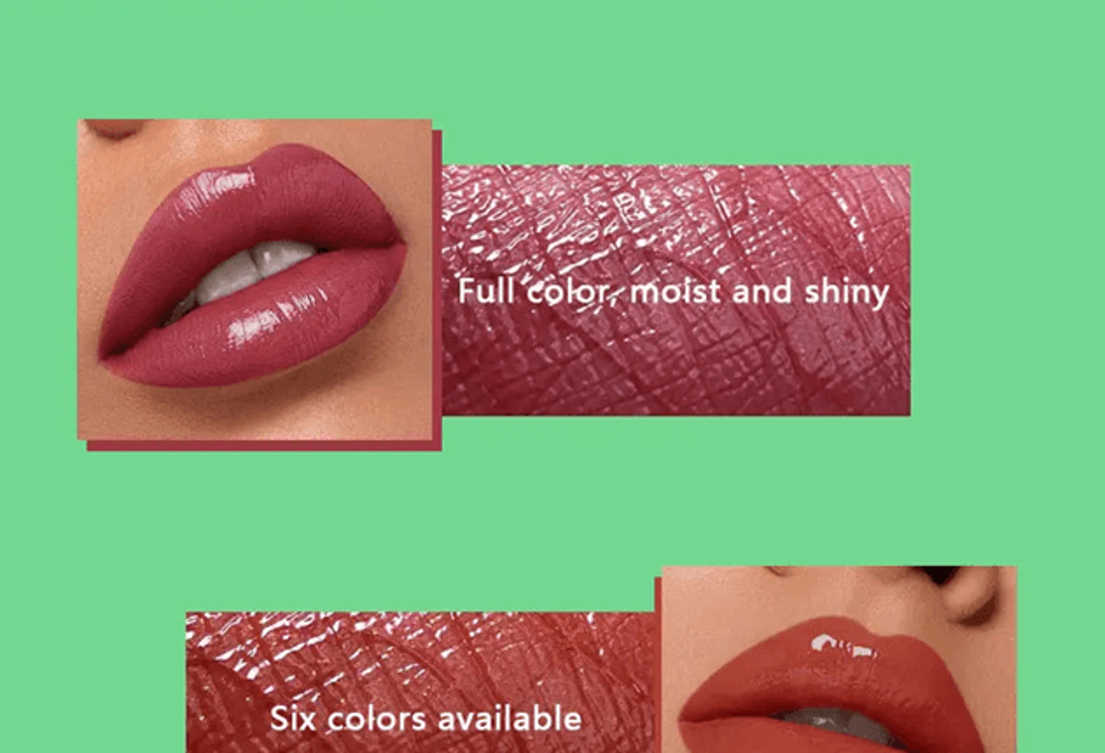PureGlow Waterproof Moisturizing Lip Gloss Long Lasting Shine 2
