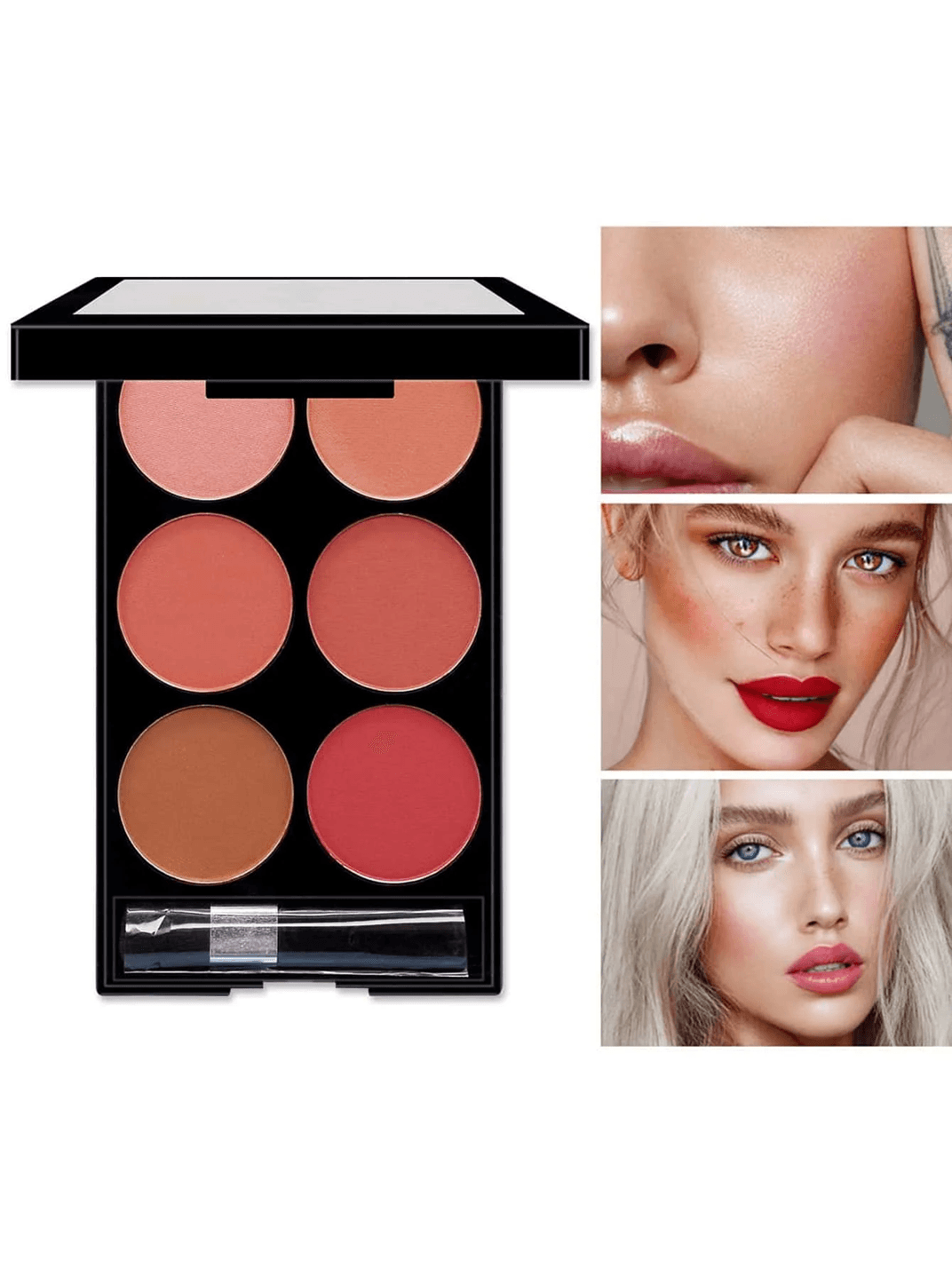 Radiant Sculpt 6 Color Blush And Contour Makeup Palette 2