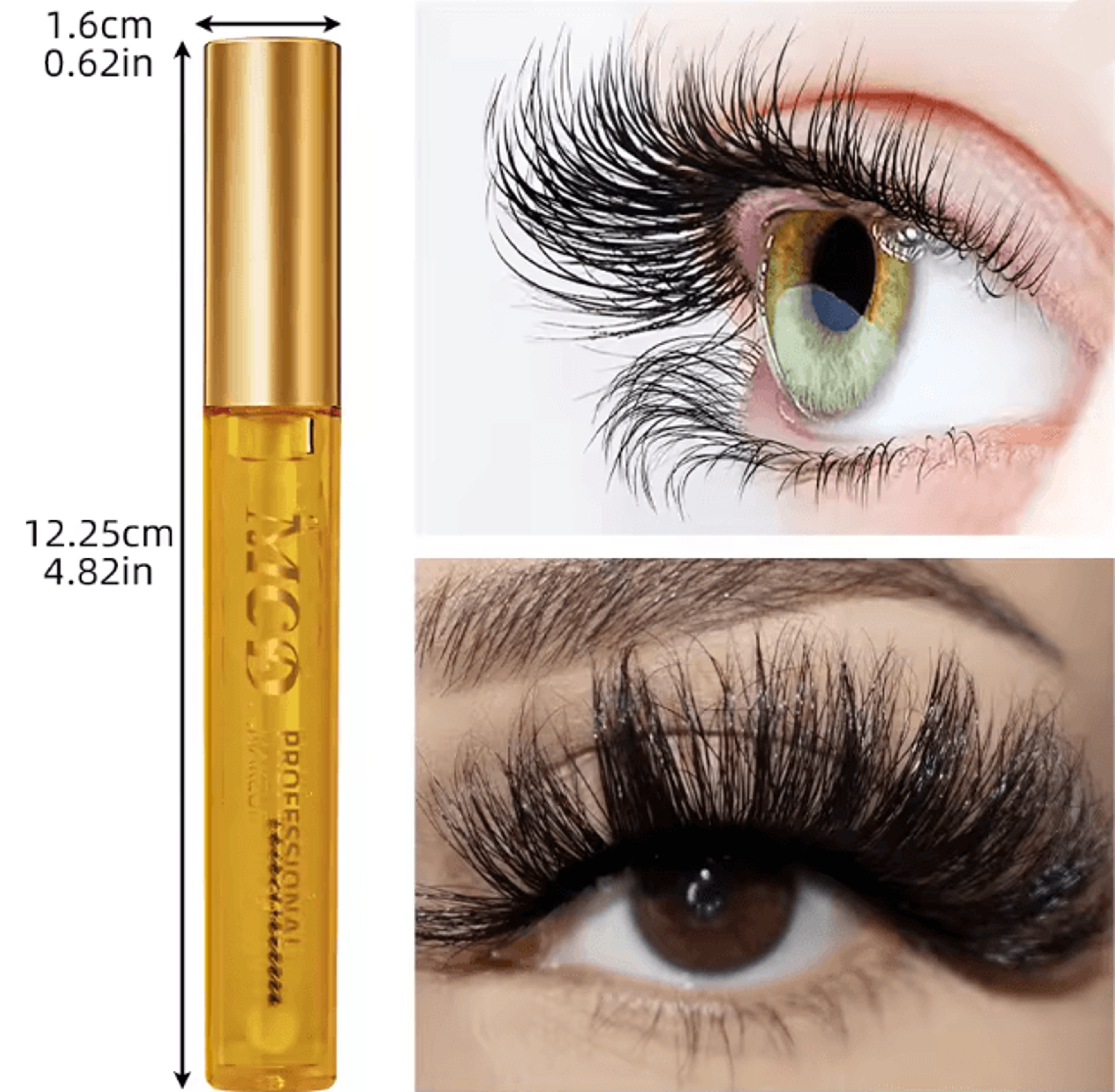 Nourishing Eyelash And Eyebrow Growth Serum Natural Formula 2