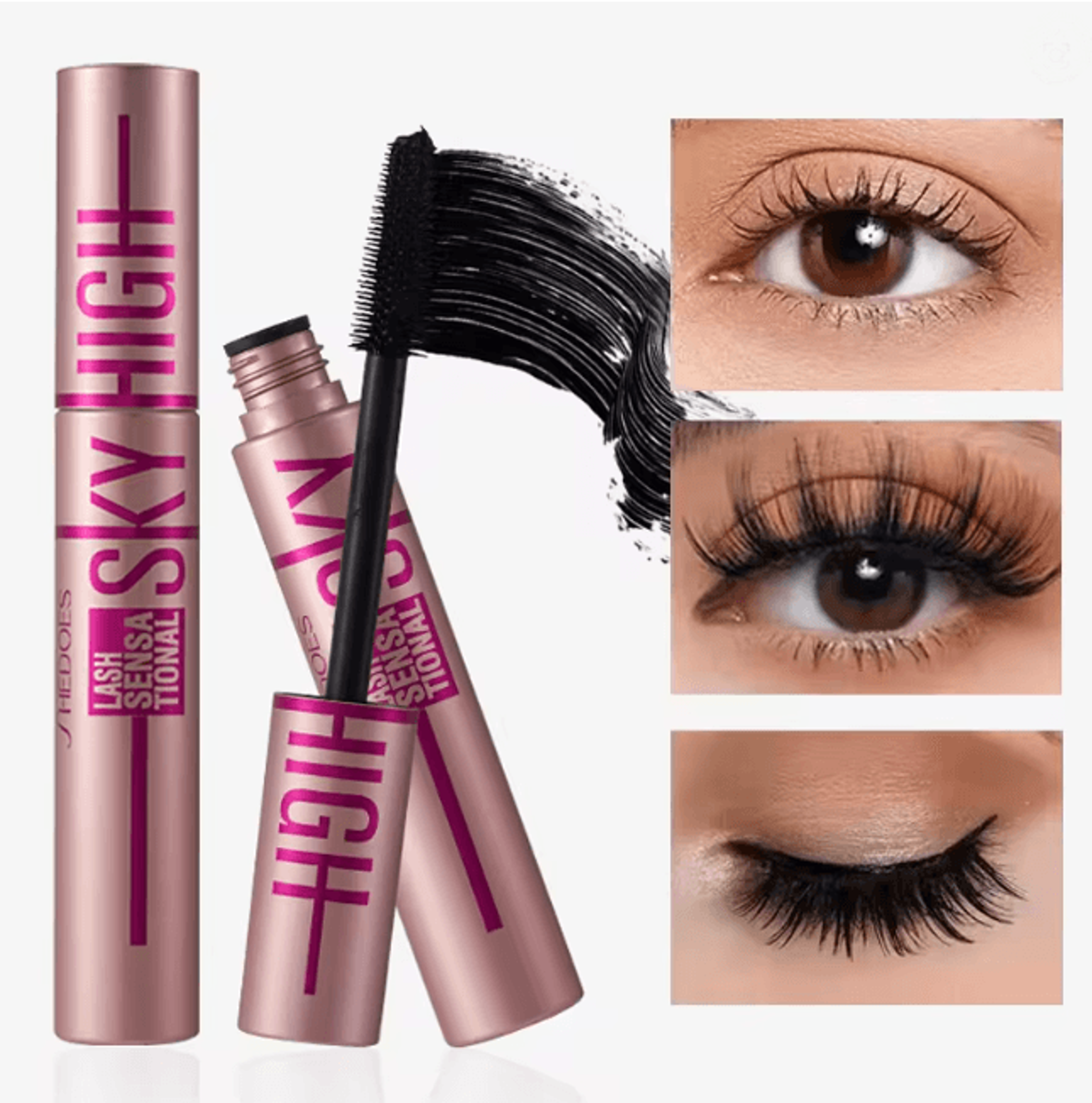 Waterproof Lengthening Mascara Long Lasting Lash Volume 0