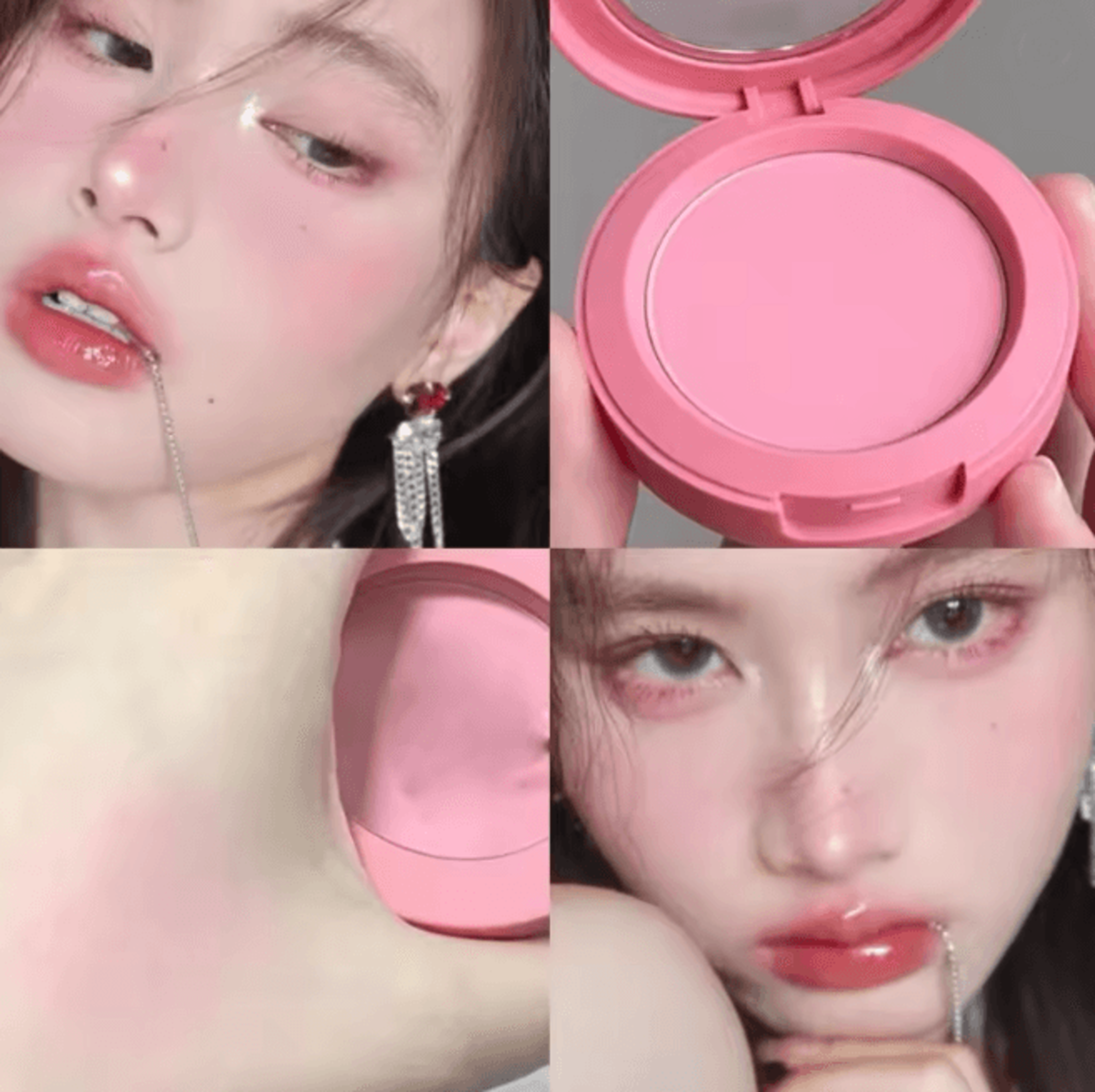 Soft Matte Peach Orange Powder Blush Long Lasting Waterproof 7