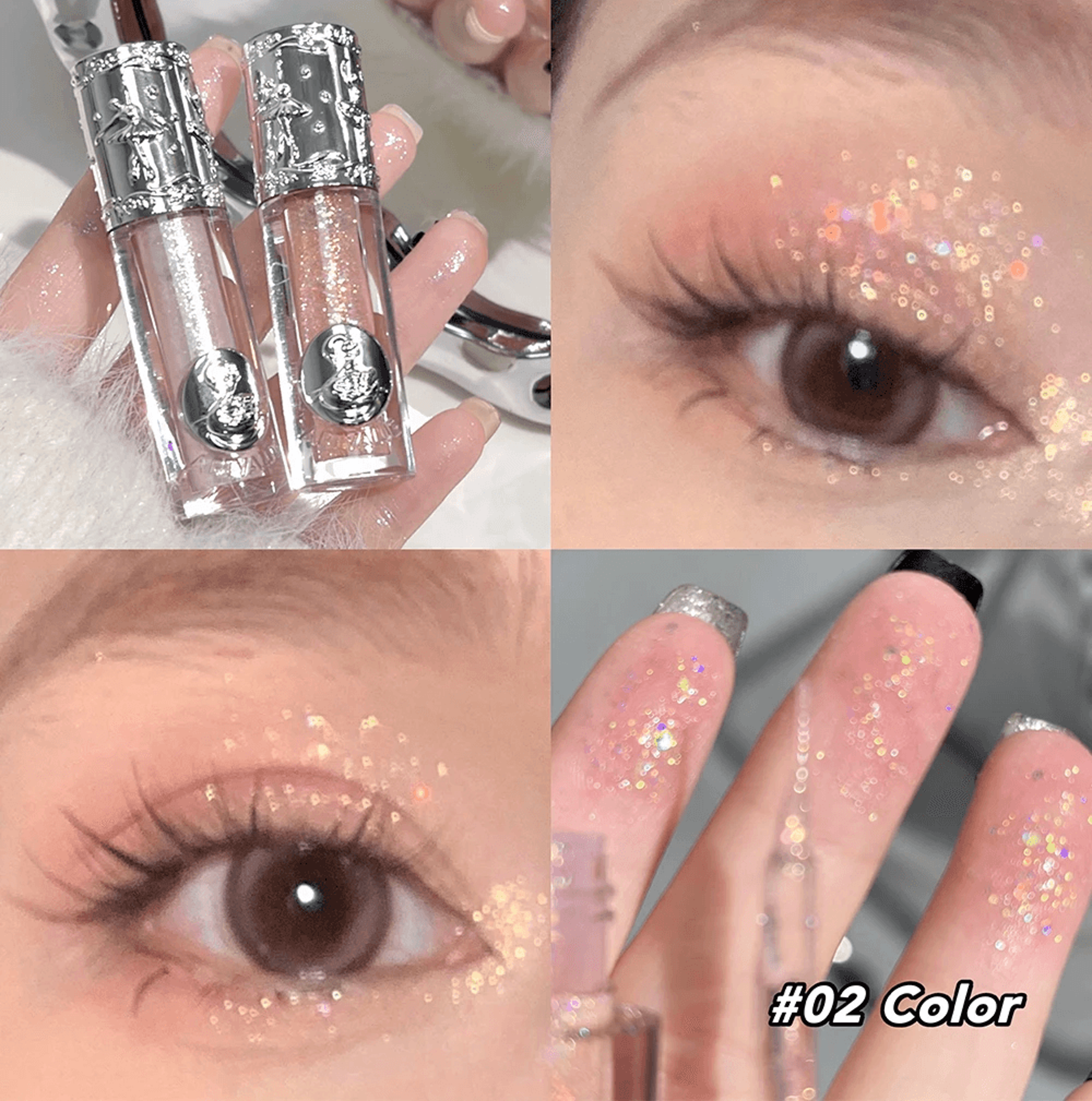 Balletism Liquid Shimmer Eyeshadow Soft Glow Finish 6