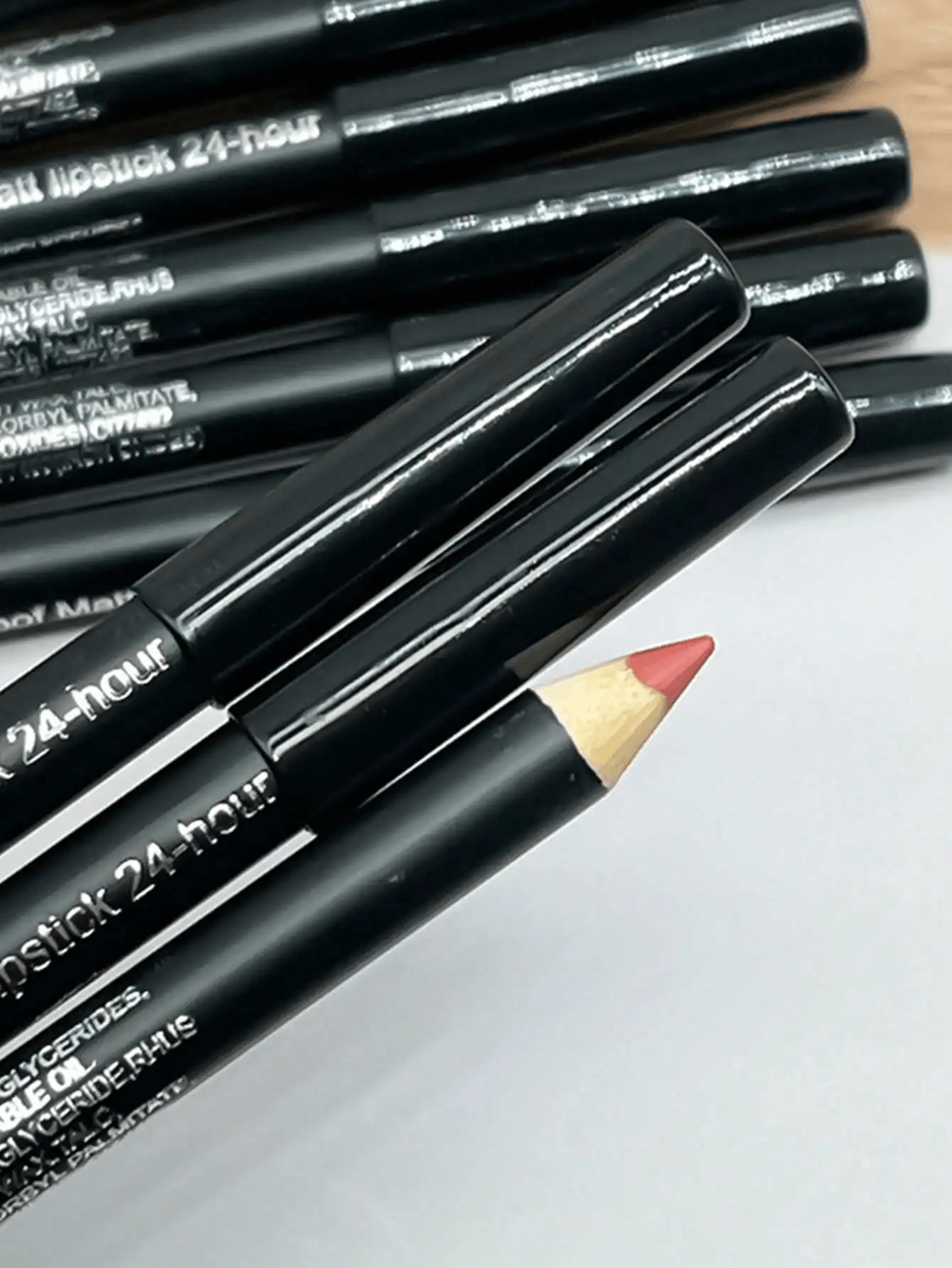 12 Color Professional Lip Liner Pencil Set Matte Nude Finish 2