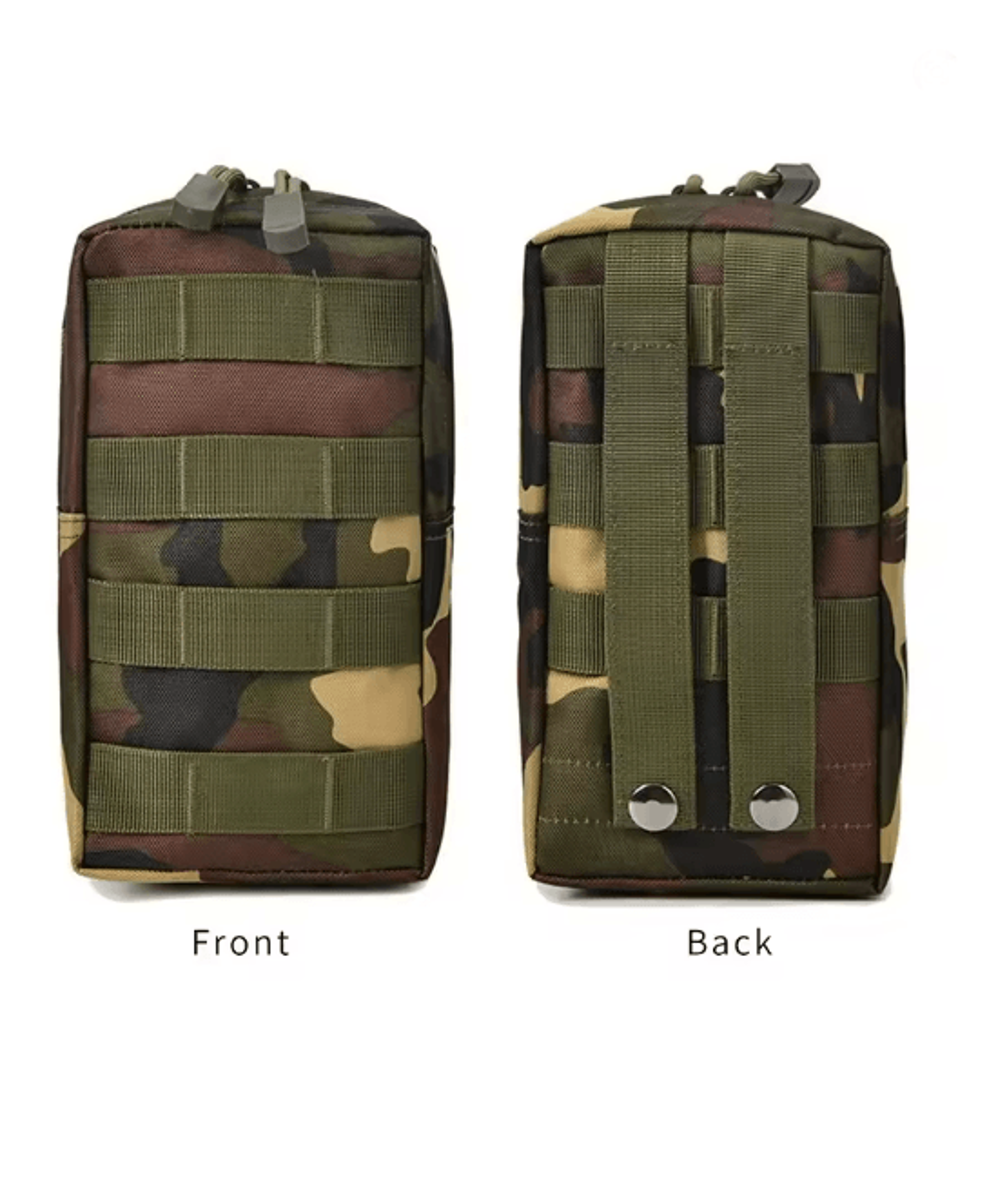 Military Tactical EDC Waist Pouch 600D Oxford Molle Gear Bag 6