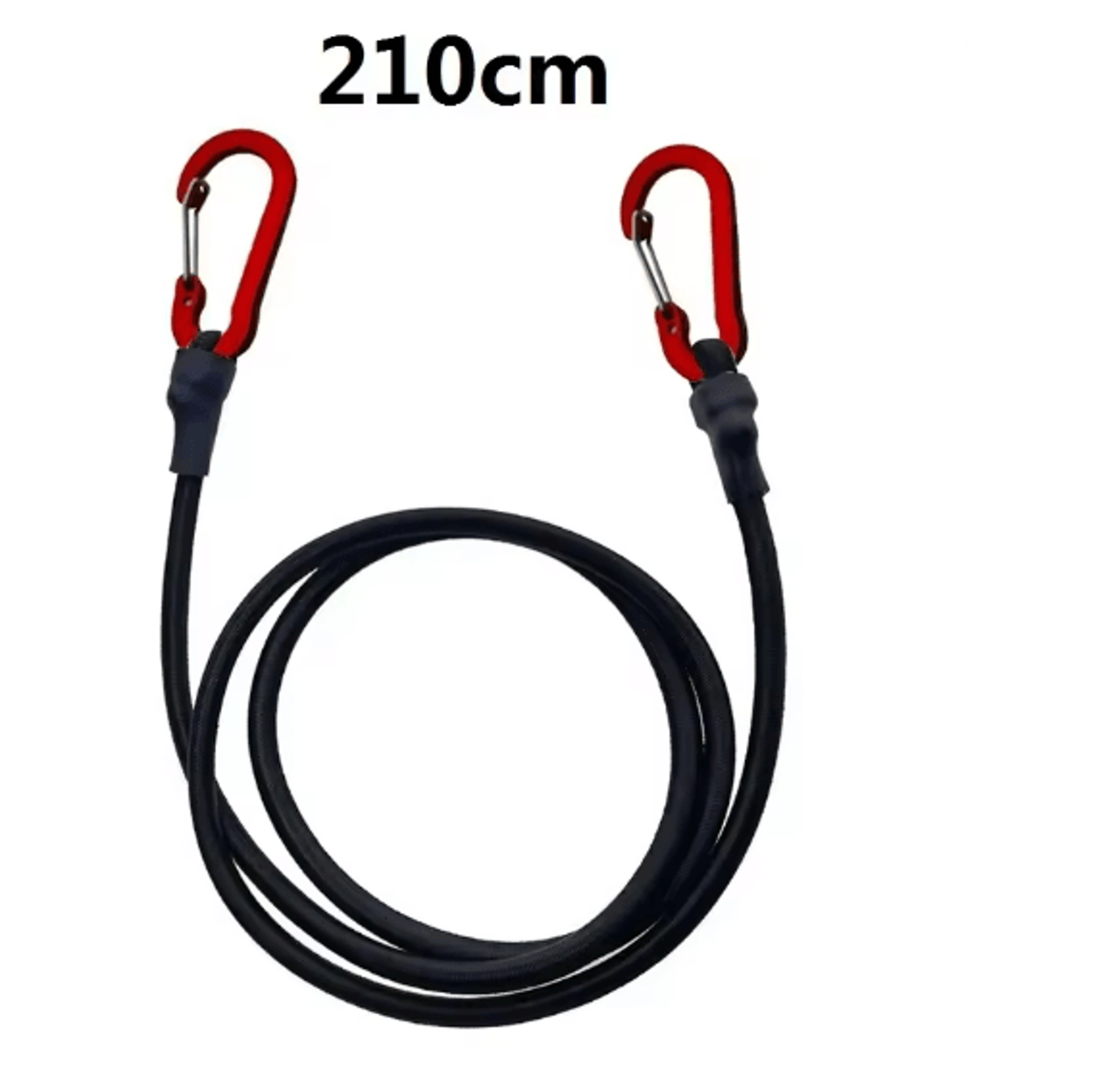 GripLock Heavy Duty Bungee Cord With Carabiner Hooks 8