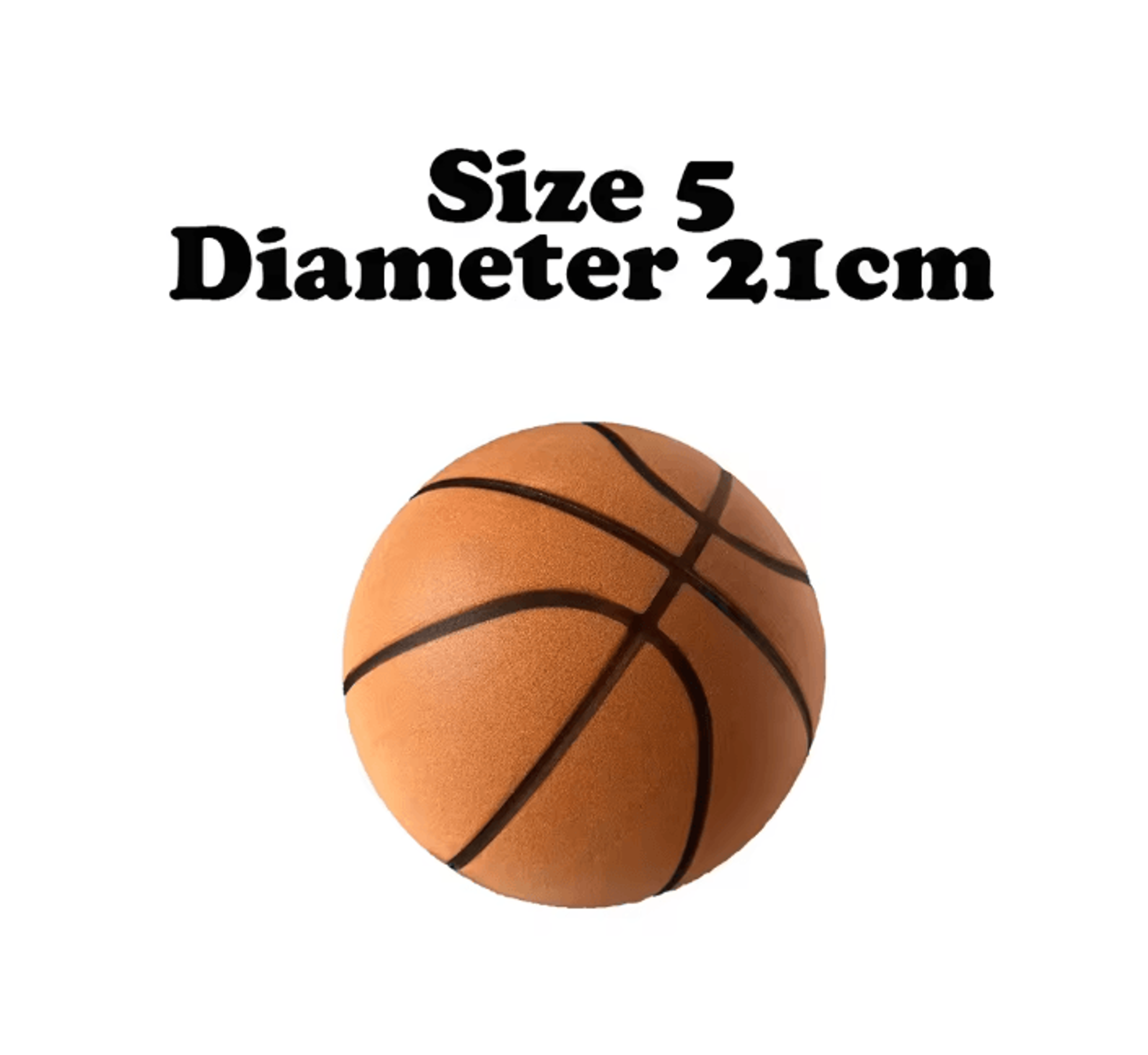 Silent Dribble Training Basketball Quiet Indoor Practice Ball 5