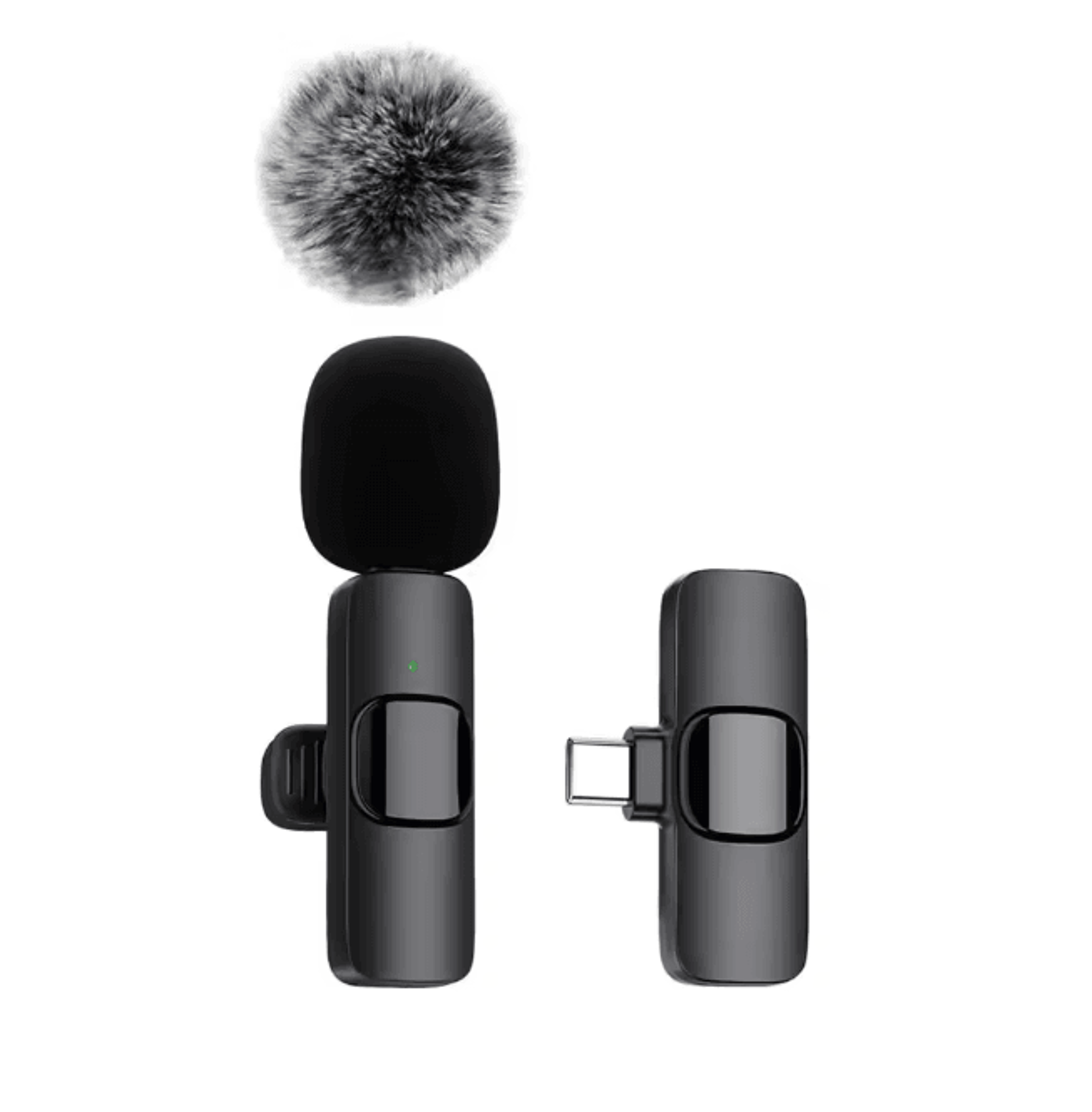 ClearCast K60 Wireless Lavalier Microphone Mini Clip On Mic For Phone Laptop And Gaming 7