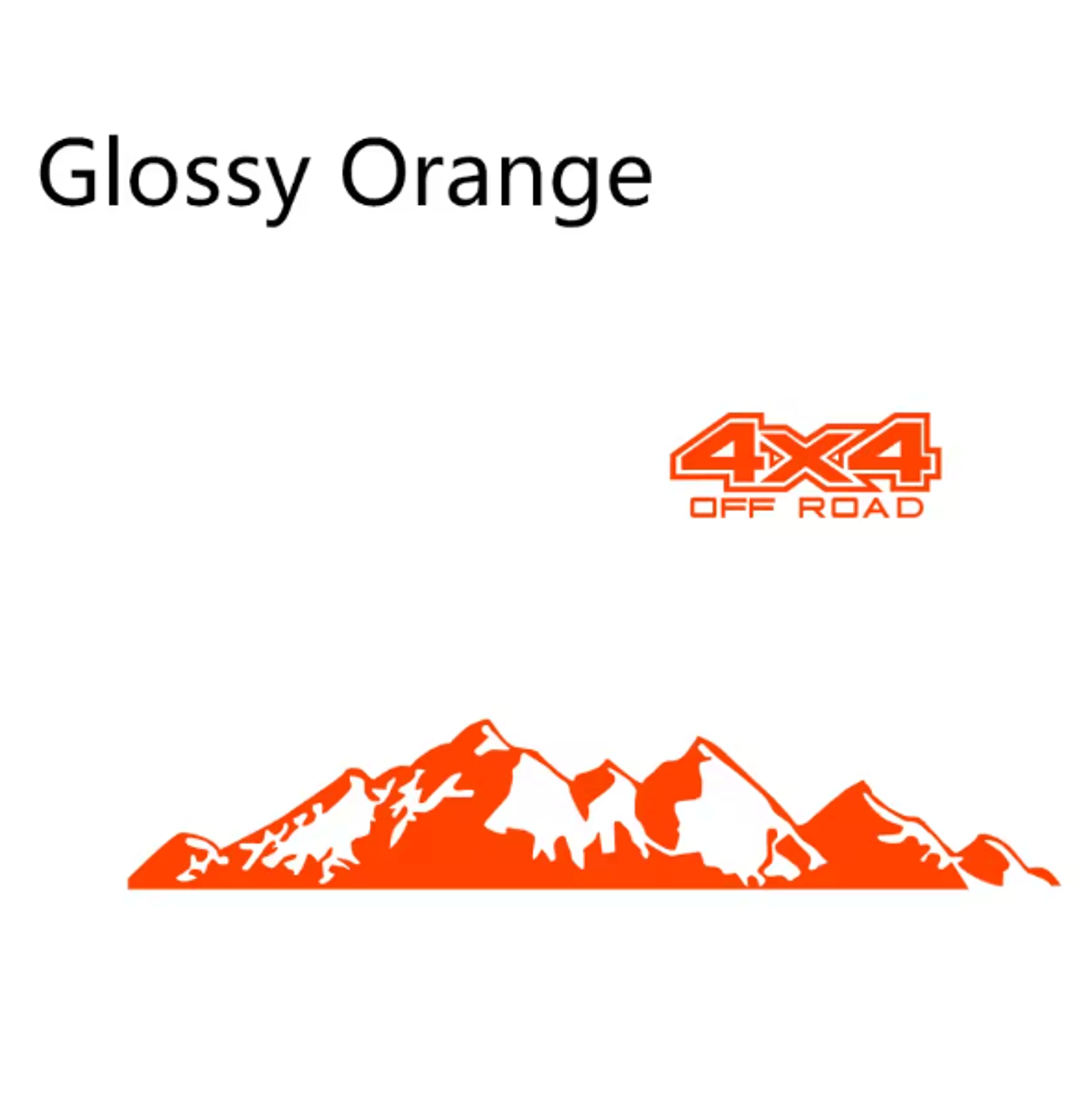 TrailMark 4x4 Off Road Vinyl Car Sticker Pickup Side Graphic Decal 6