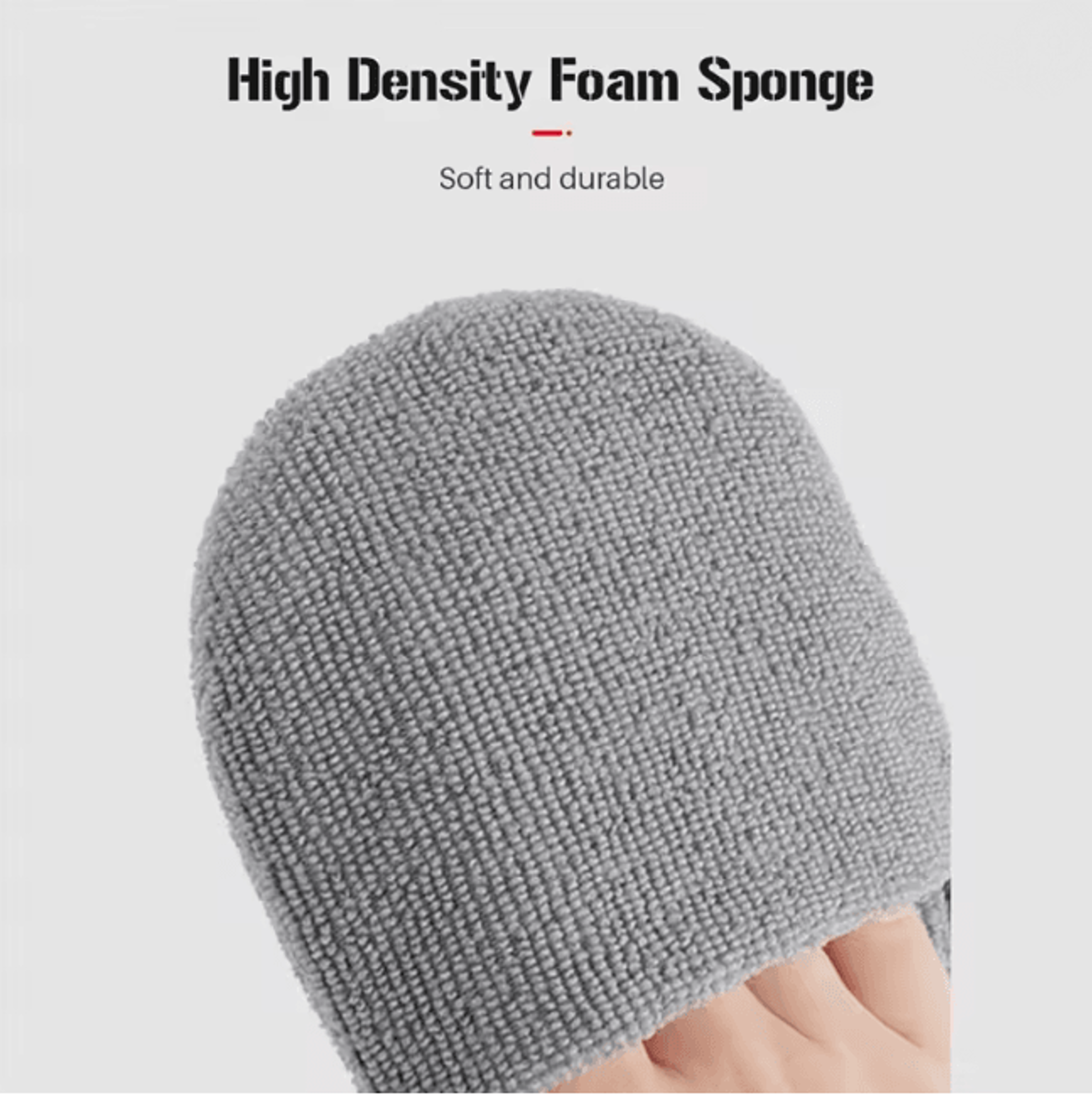 SoftTouch Microfiber Car Wax Applicator Mitts Polishing Sponge Pads 2