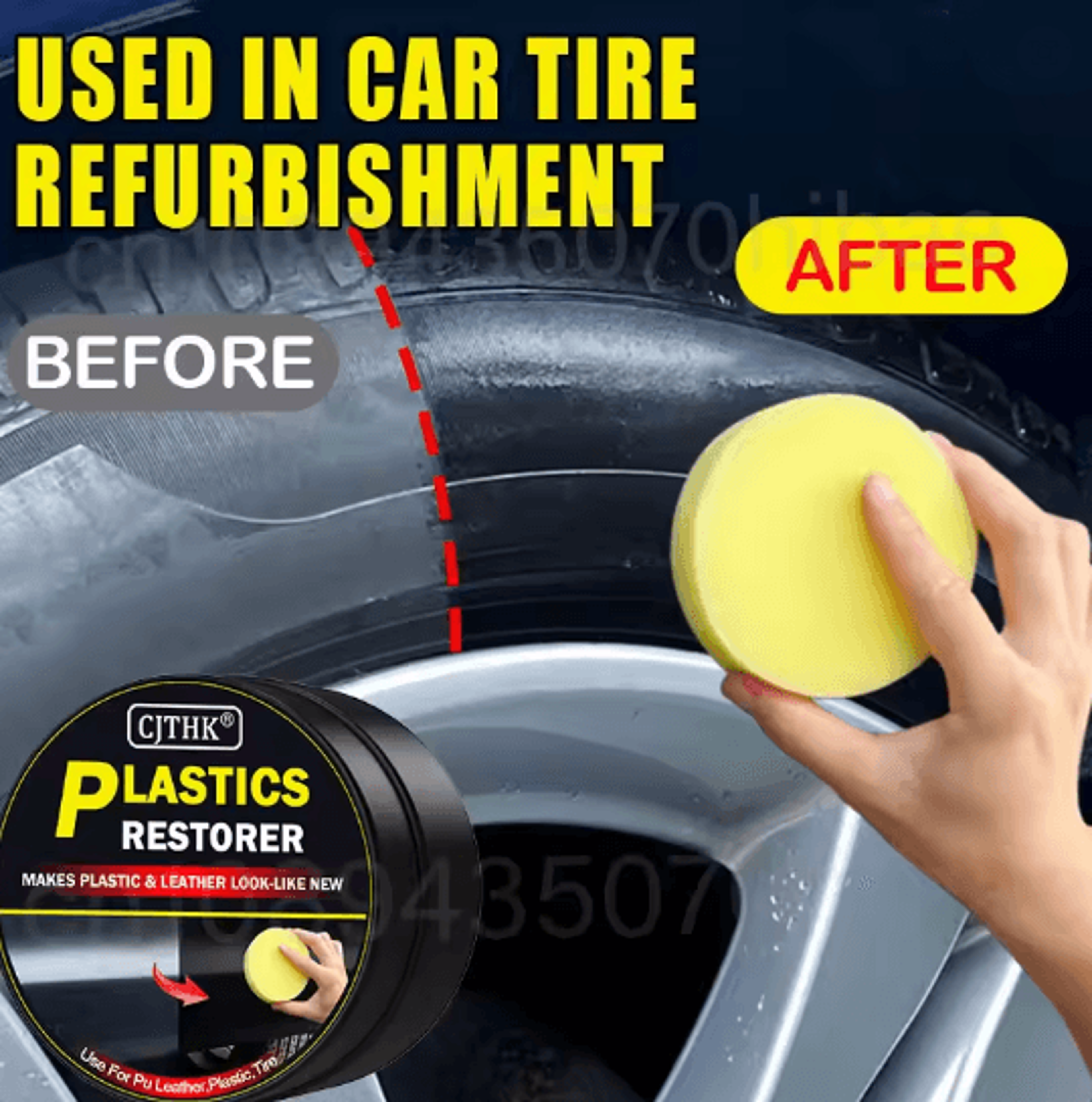 Car Plastic Restorer Back To Black Trim And Leather Shine Coating 2