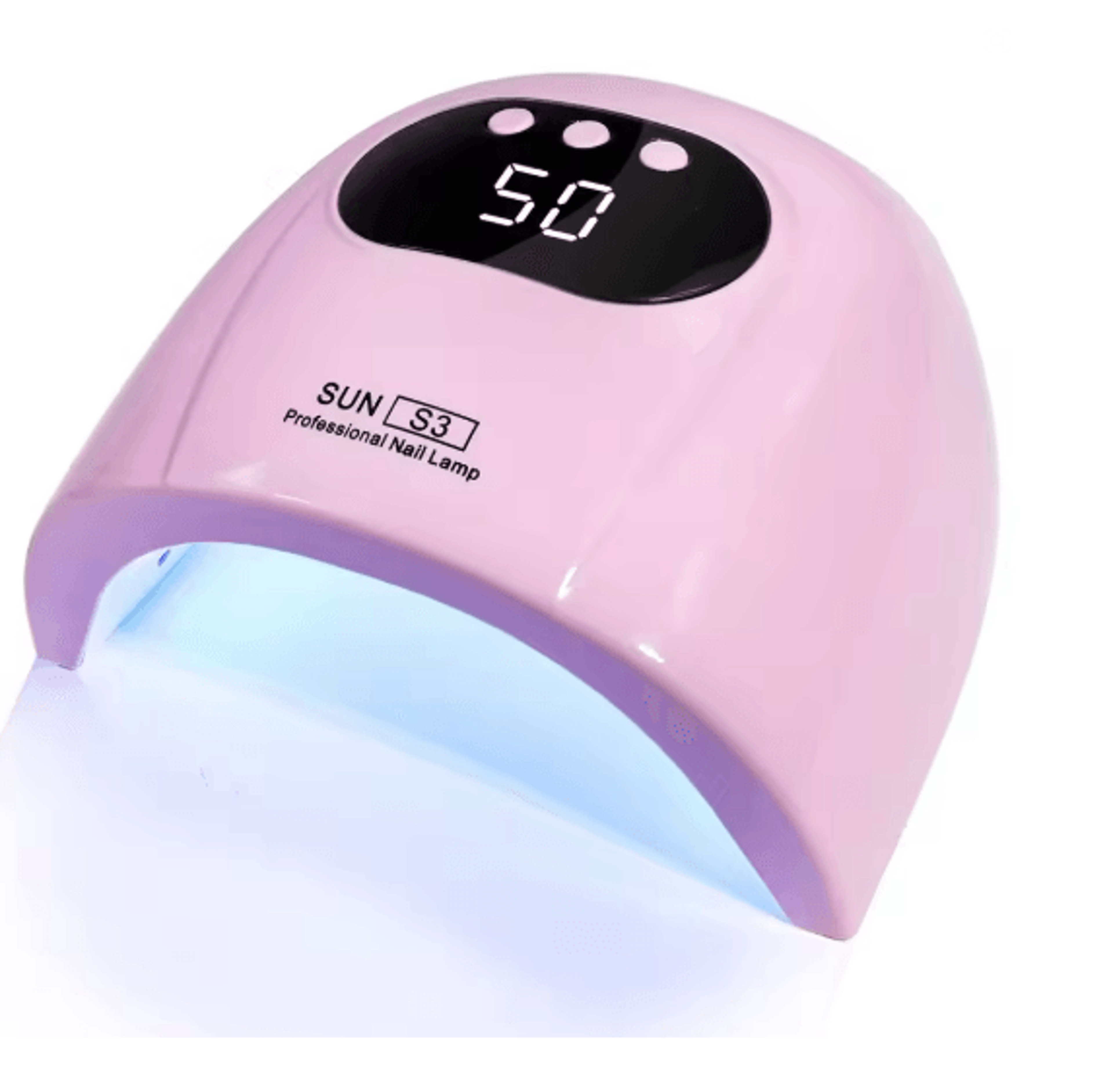 LED UV Nail Lamp Gel Polish Dryer With Motion Sensor Display 3