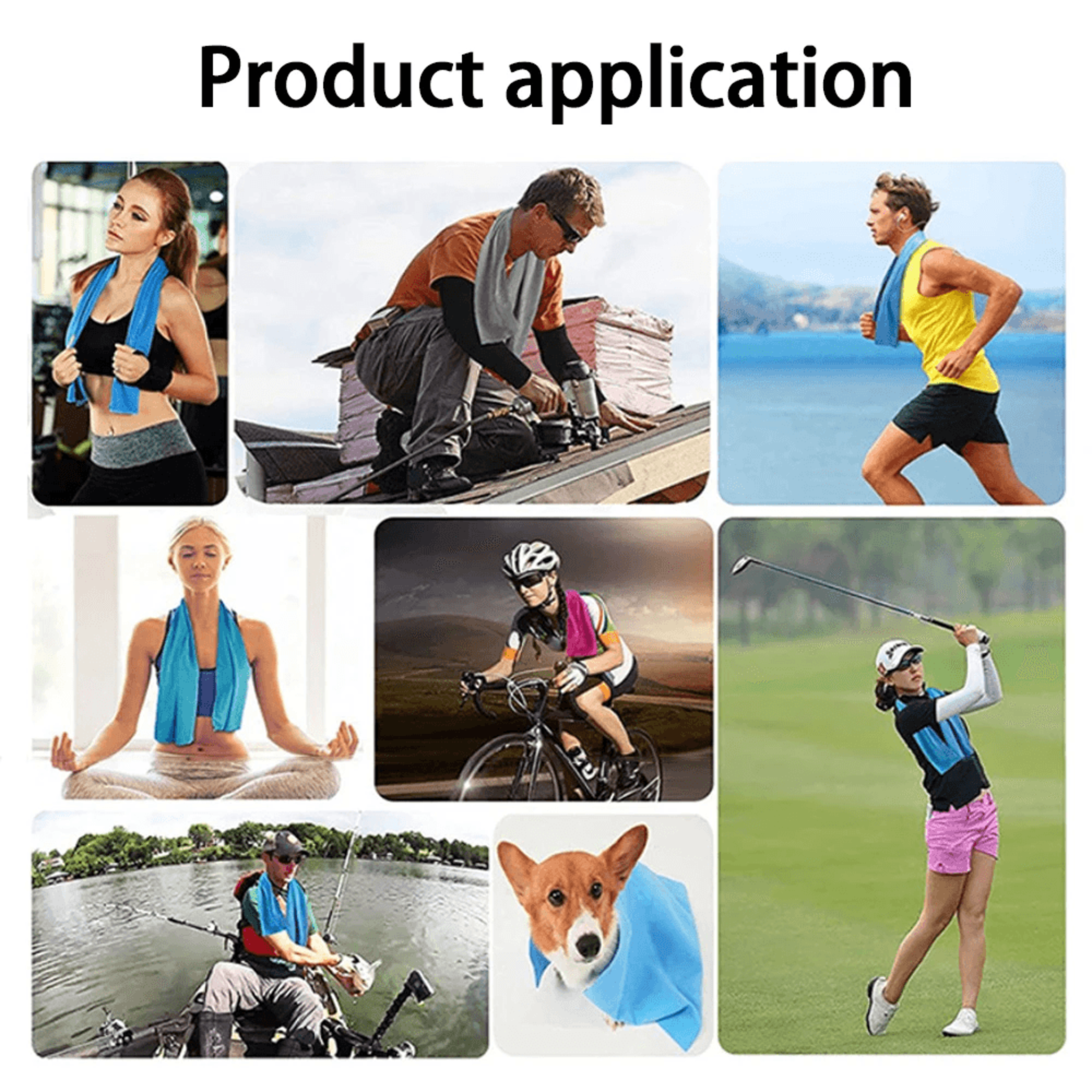 Quick Dry Microfiber Sports Towel Lightweight Travel Gym Towel 1