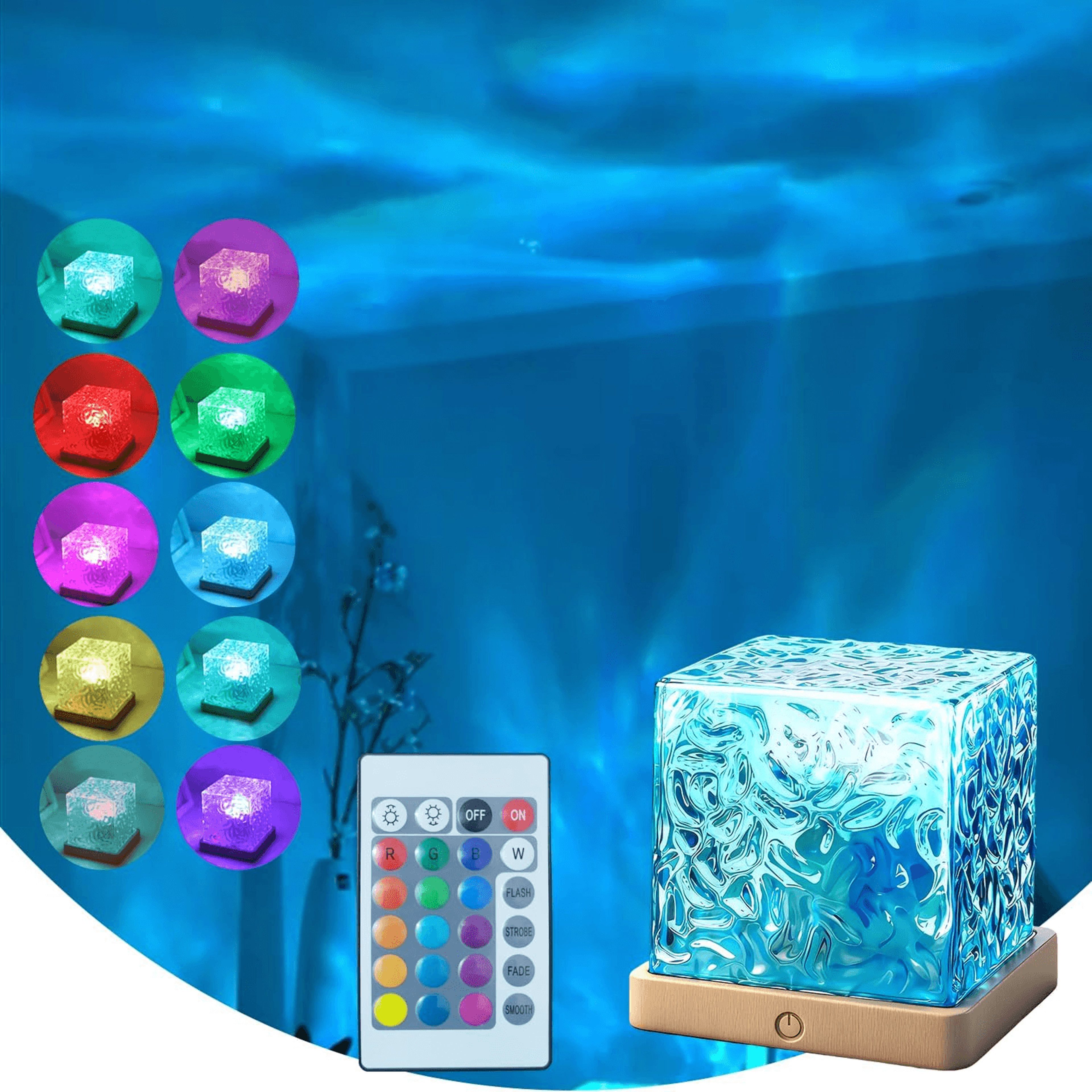 soft wave projector for relaxation