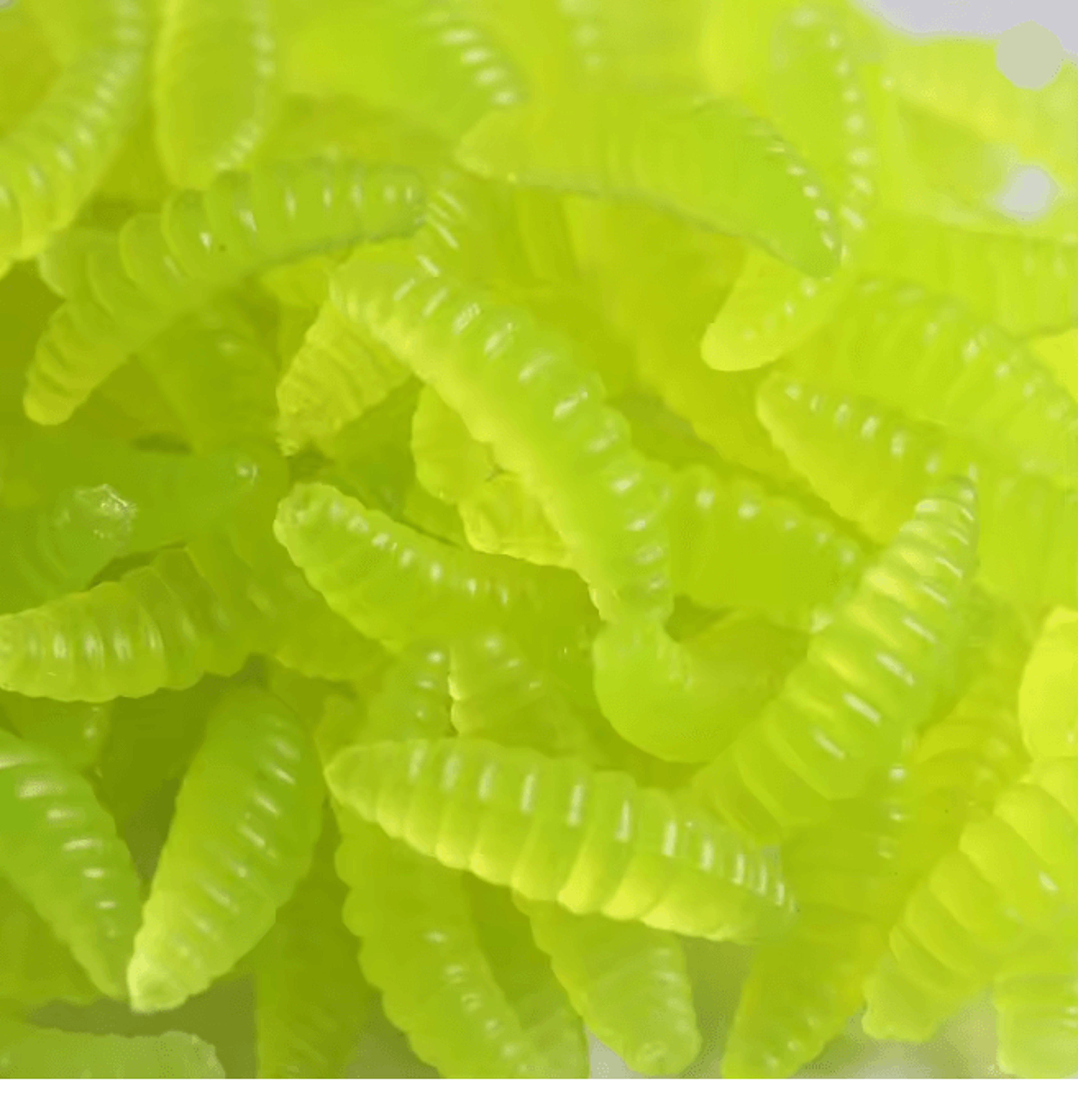 Soft Fishing Worm Bait Set Realistic Lifelike Soft Lures 50 Pack 7