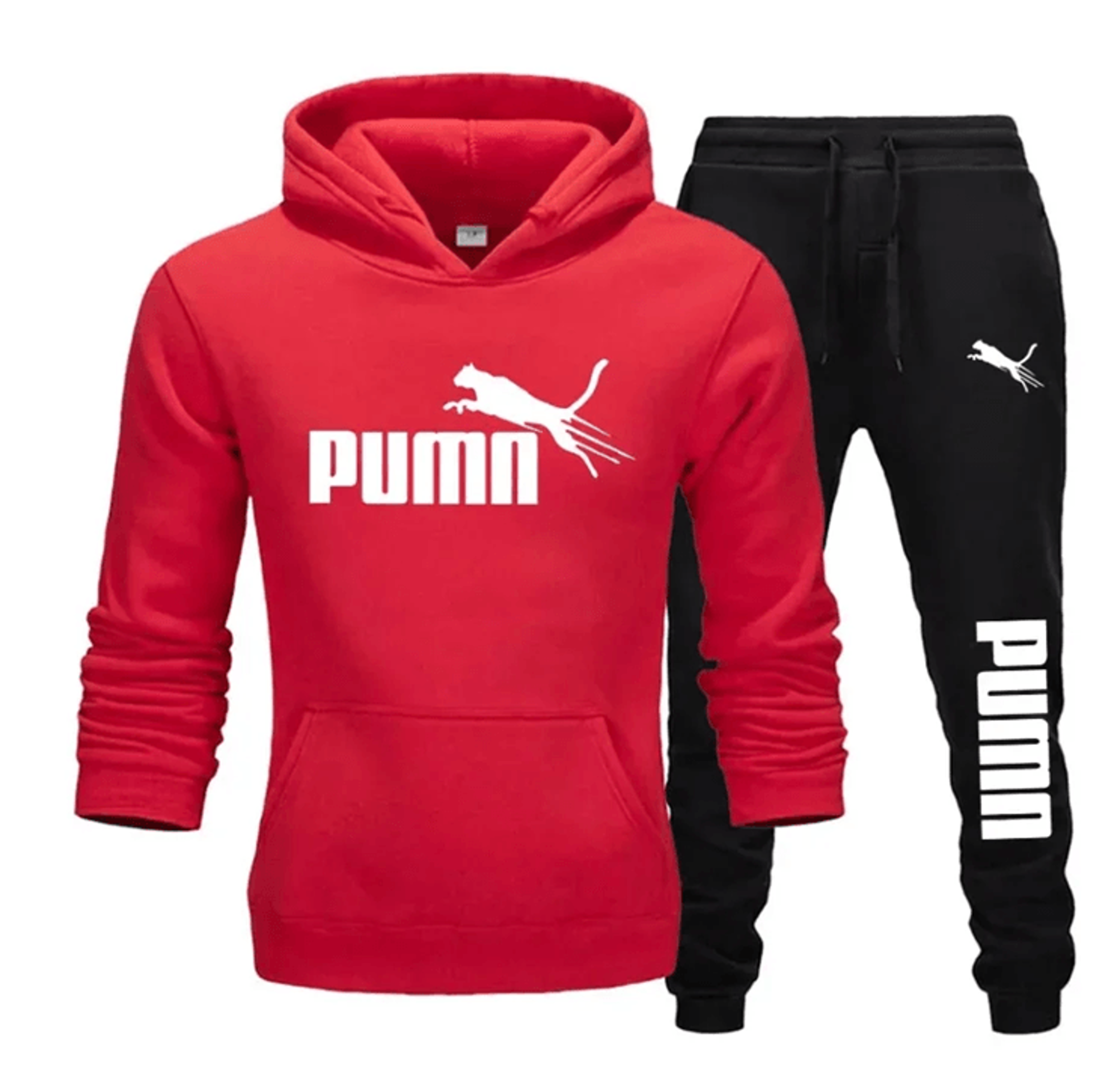 UrbanFlex Mens Hoodie And Jogger Set Autumn Winter Sportswear 1