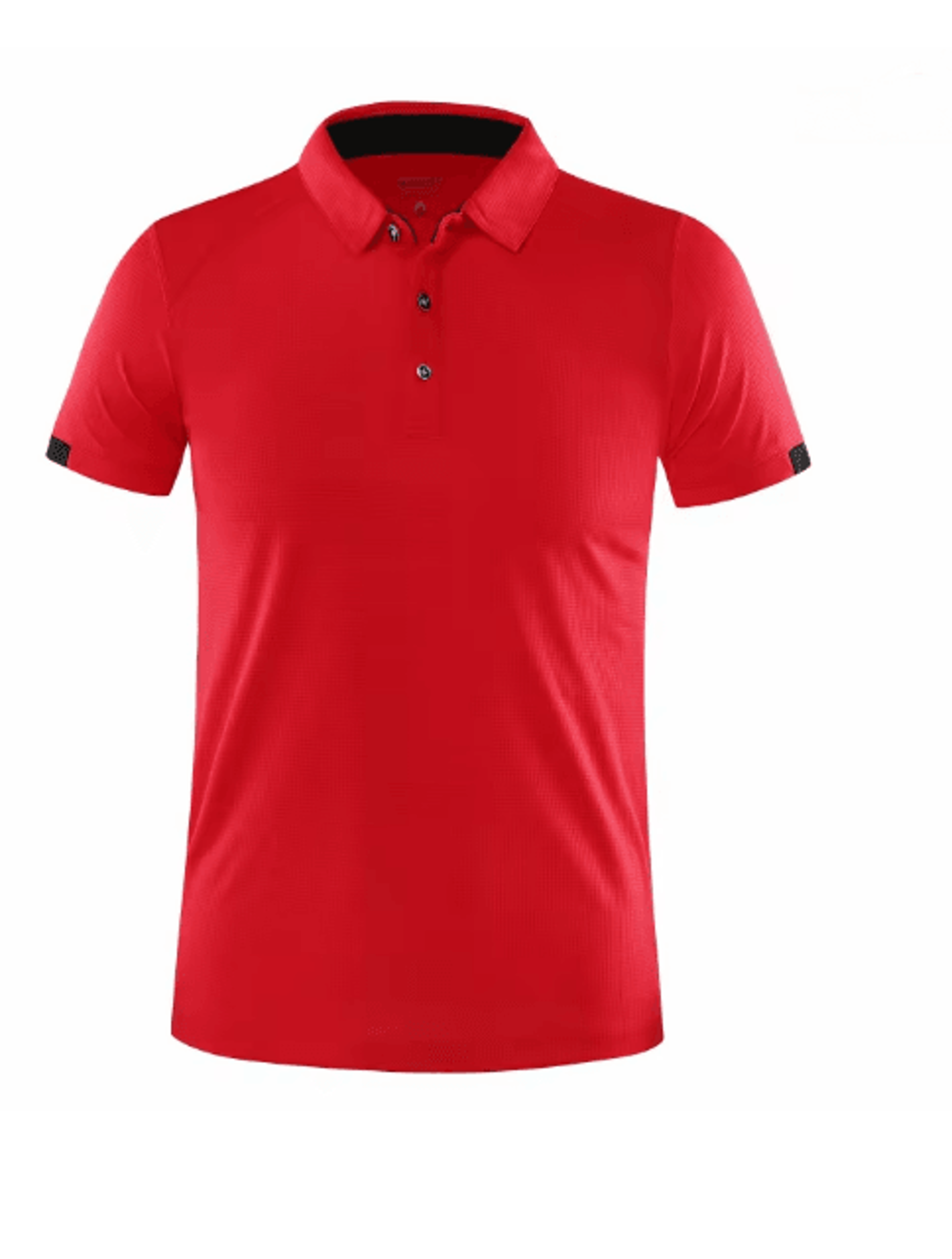 Mens Quick Dry Polo Shirt Lightweight Sports Fitness Top 8