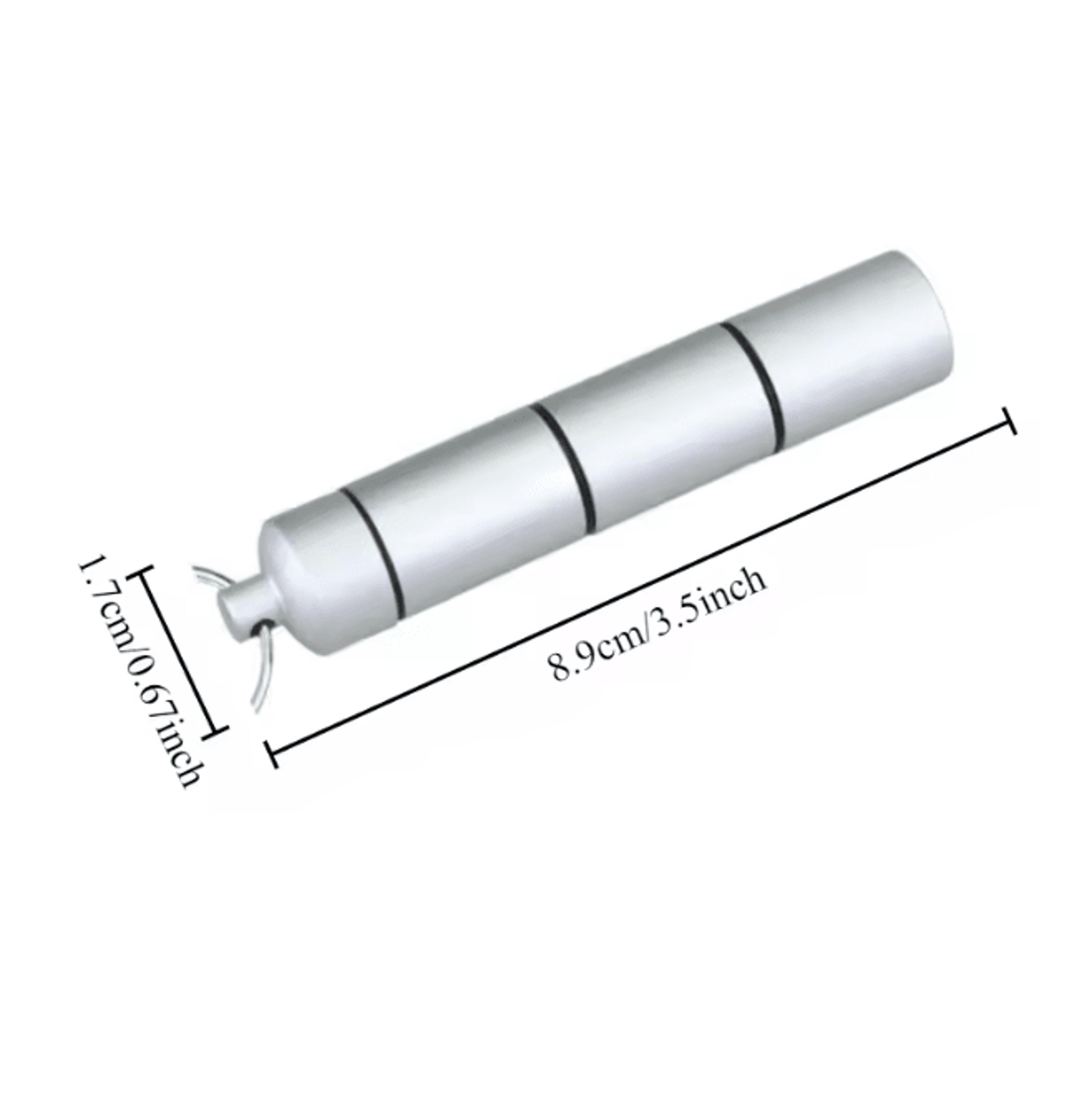Mini Waterproof Aluminum Pill Organizer Portable Travel Case 4