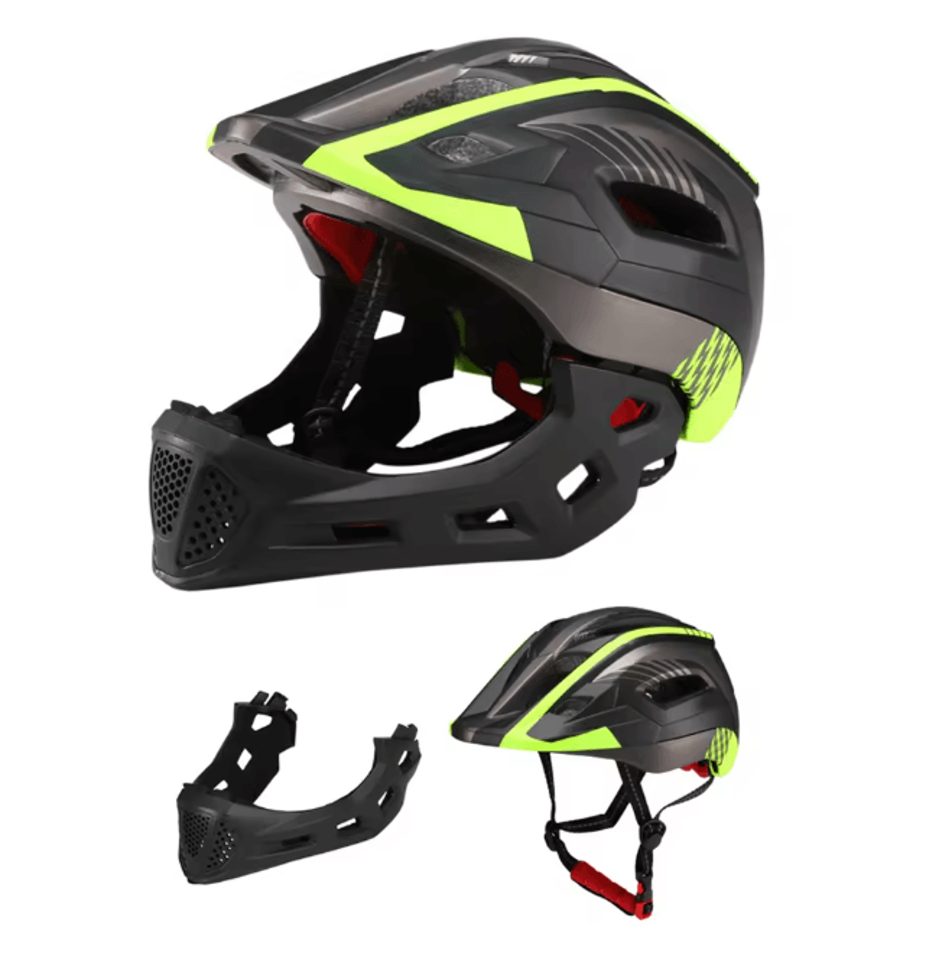 Lixada Kids Detachable Full Face Bike Helmet For Multi Sport Safety 4