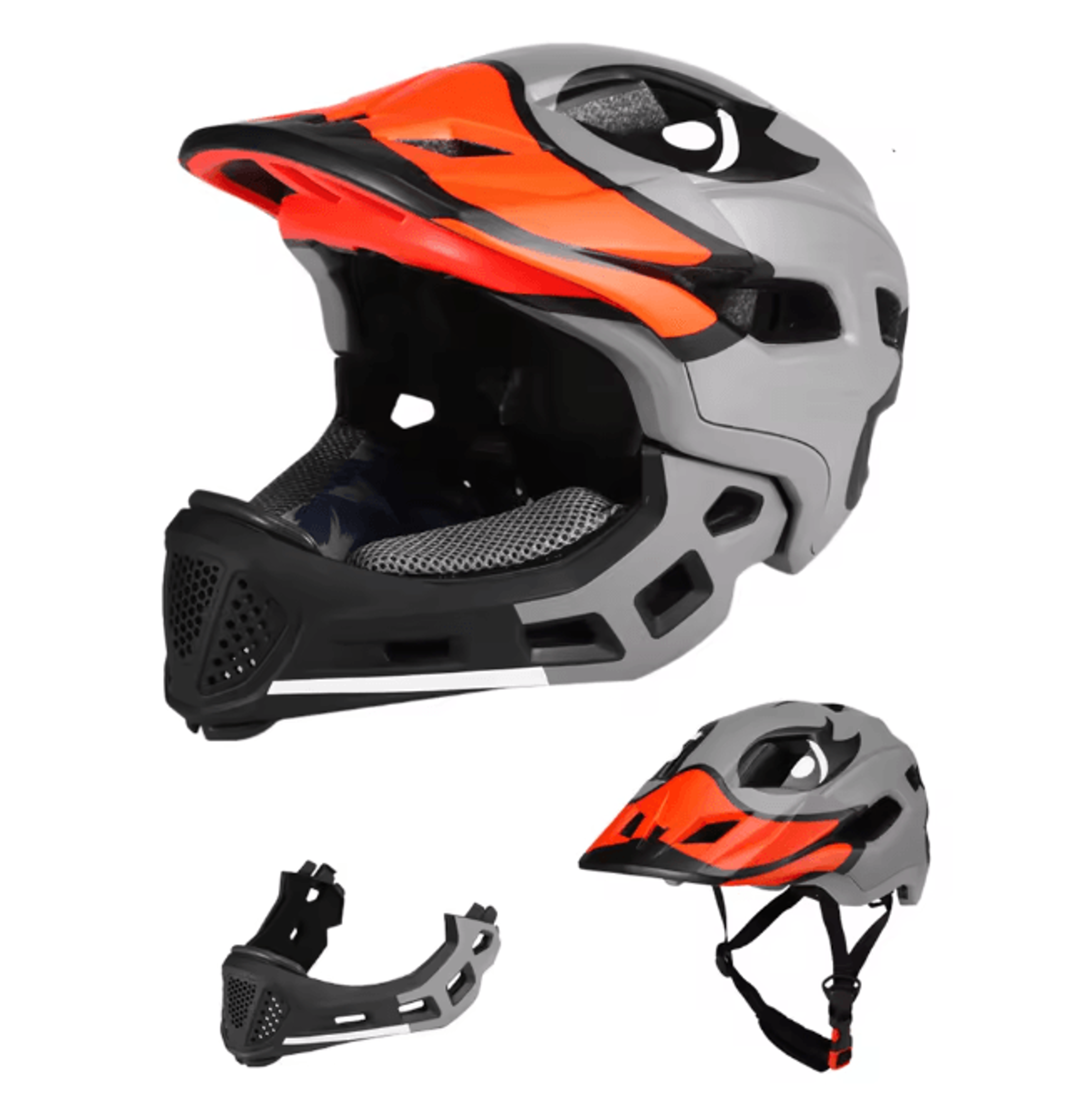 Lixada Kids Detachable Full Face Bike Helmet For Multi Sport Safety 8
