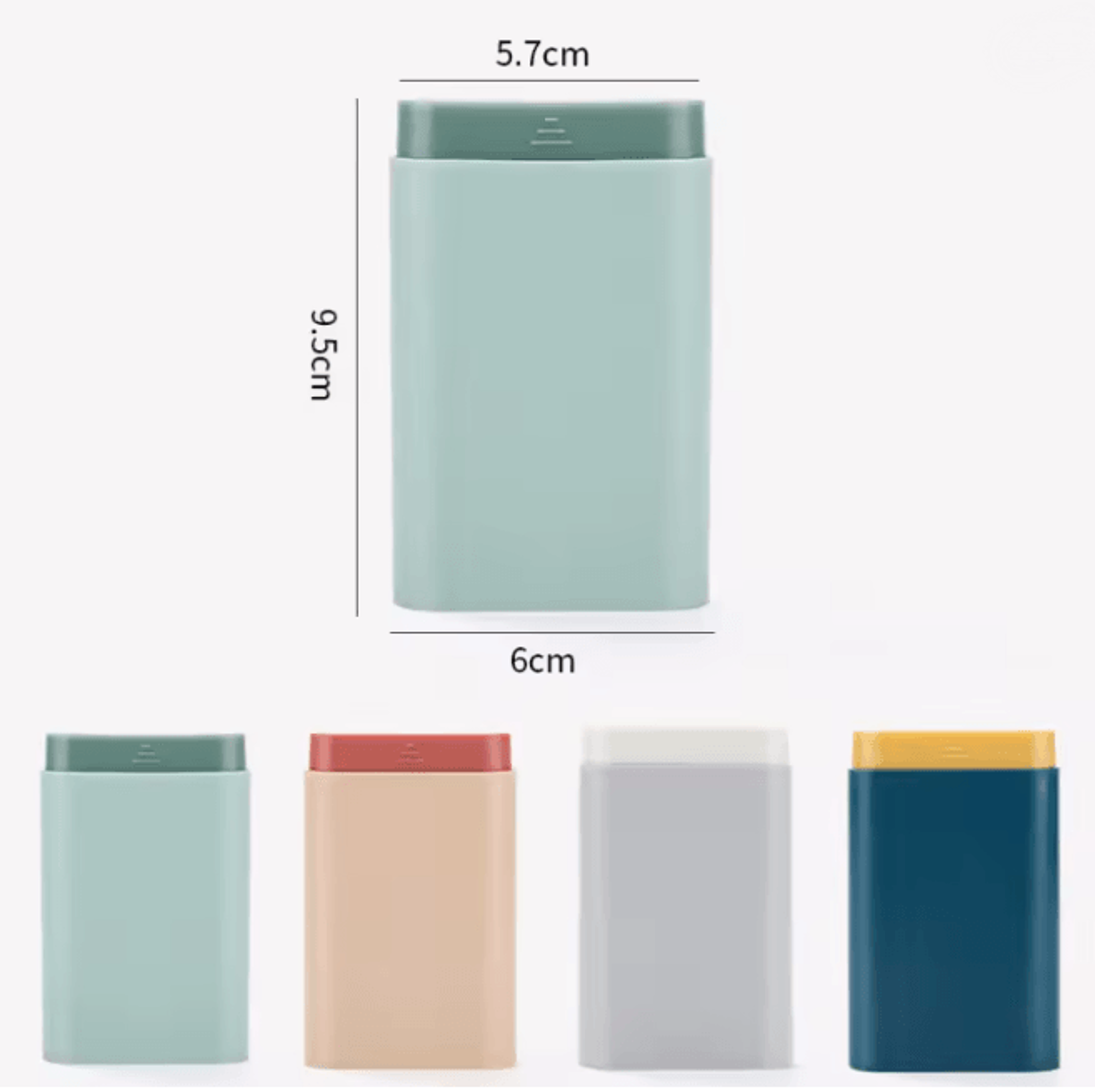 Portable Weekly Pill Organizer Travel Vitamin Box 3