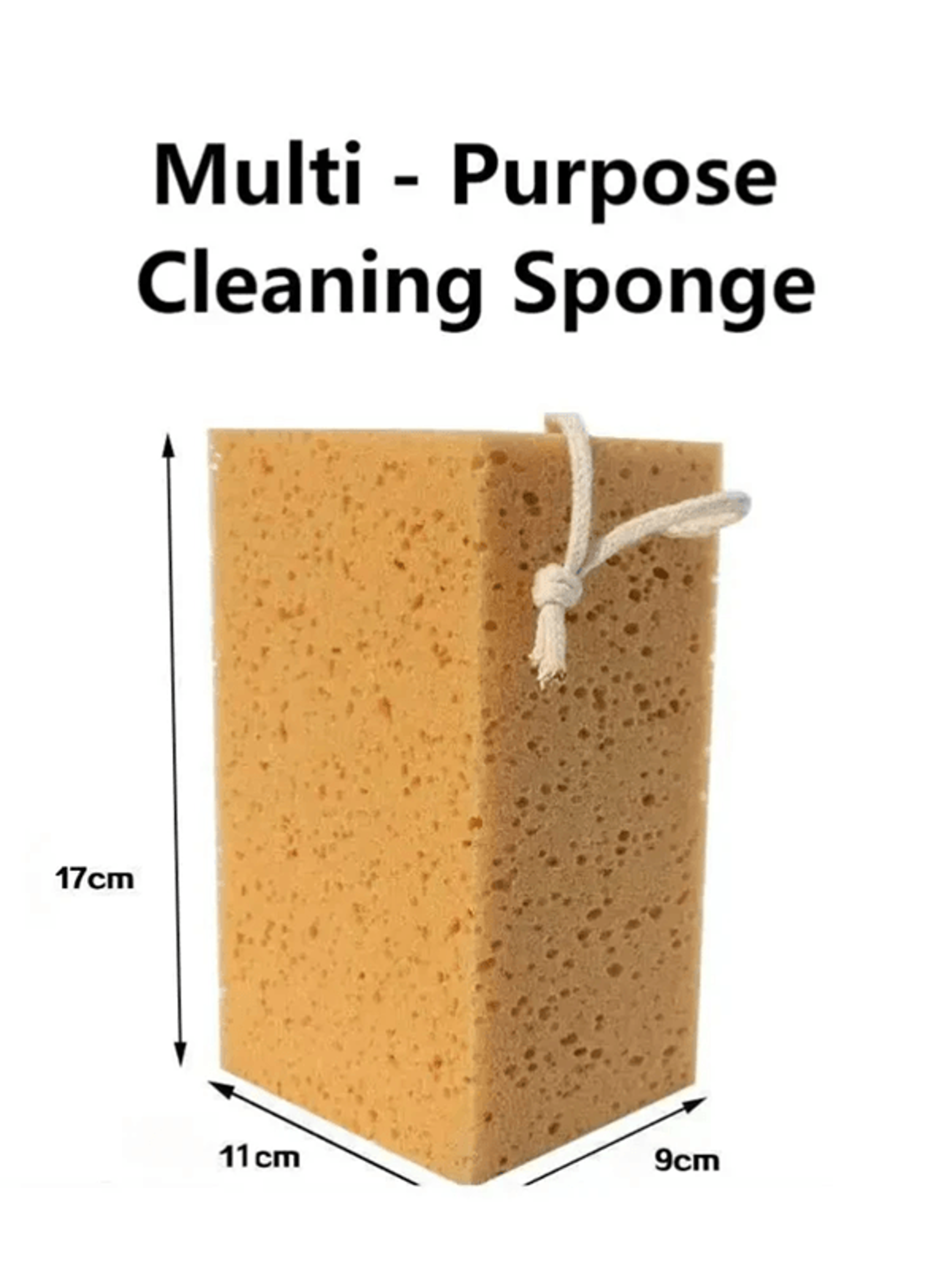 Large Honeycomb Car Wash Sponge Block For Auto And Motorcycle Cleaning 4