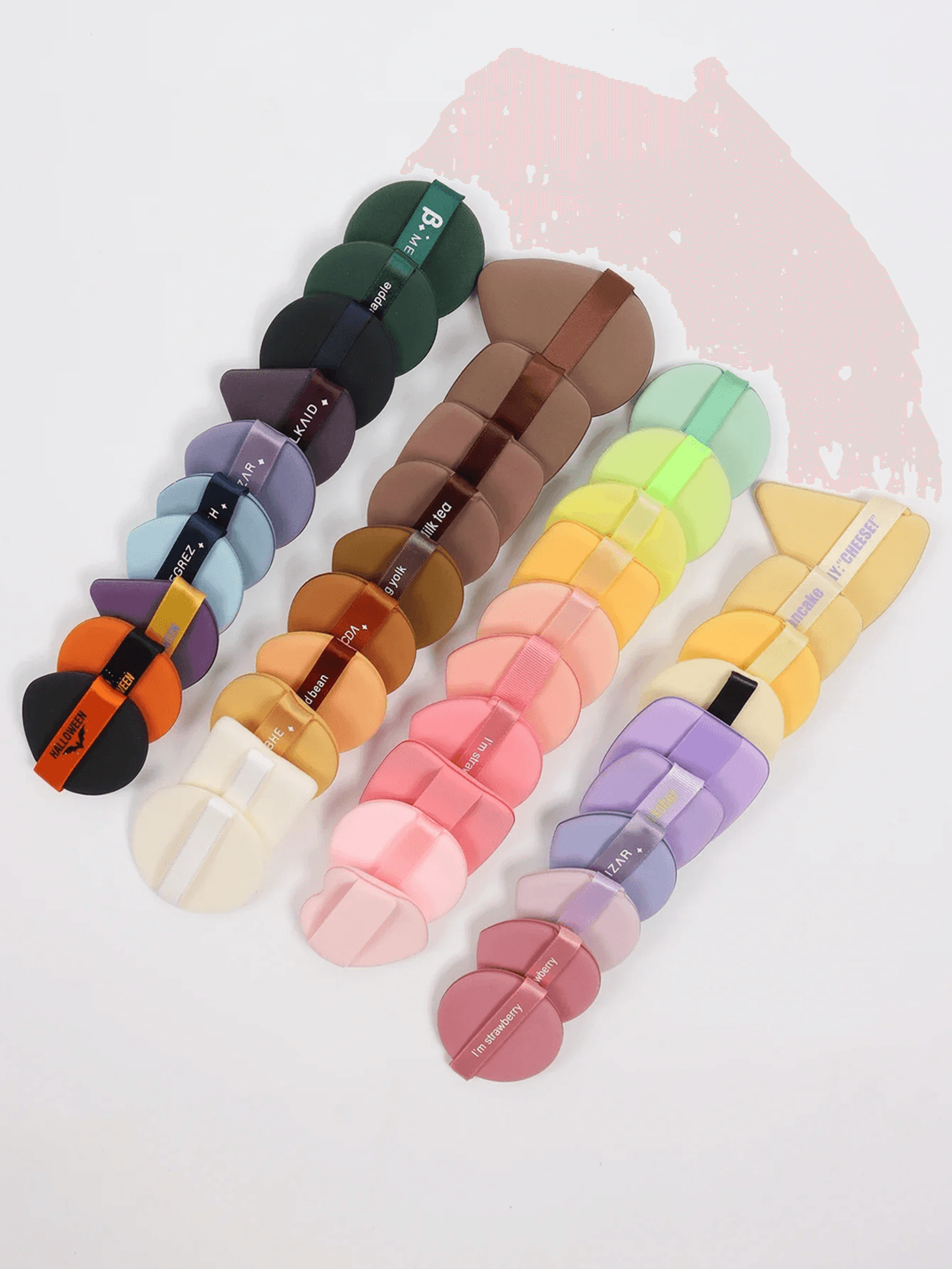 Air Cushion Makeup Puff Set Soft Foundation Applicators Pack 5