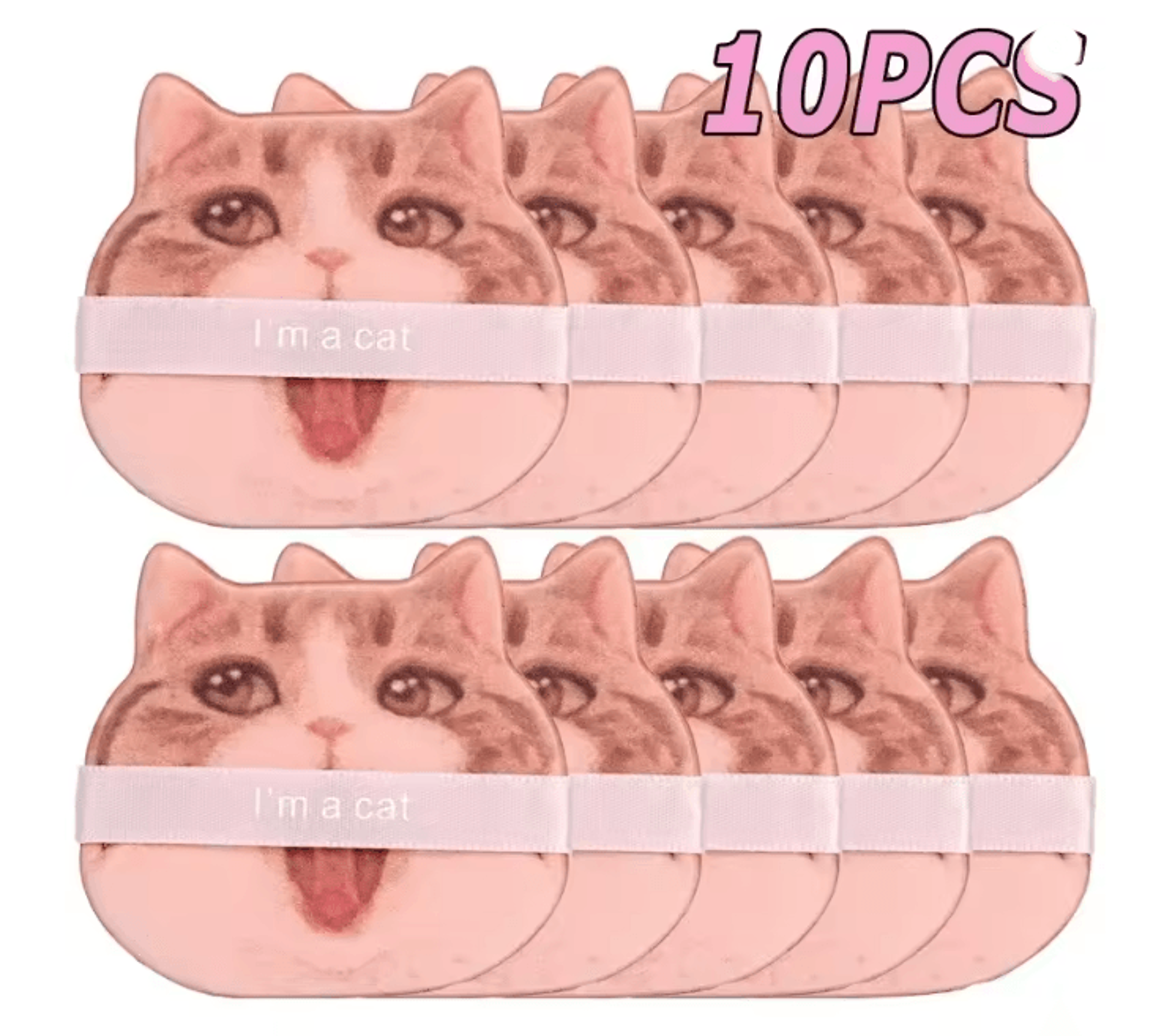 PawBlend Cat Paw Makeup Puff Soft Foundation Concealer Sponge 9