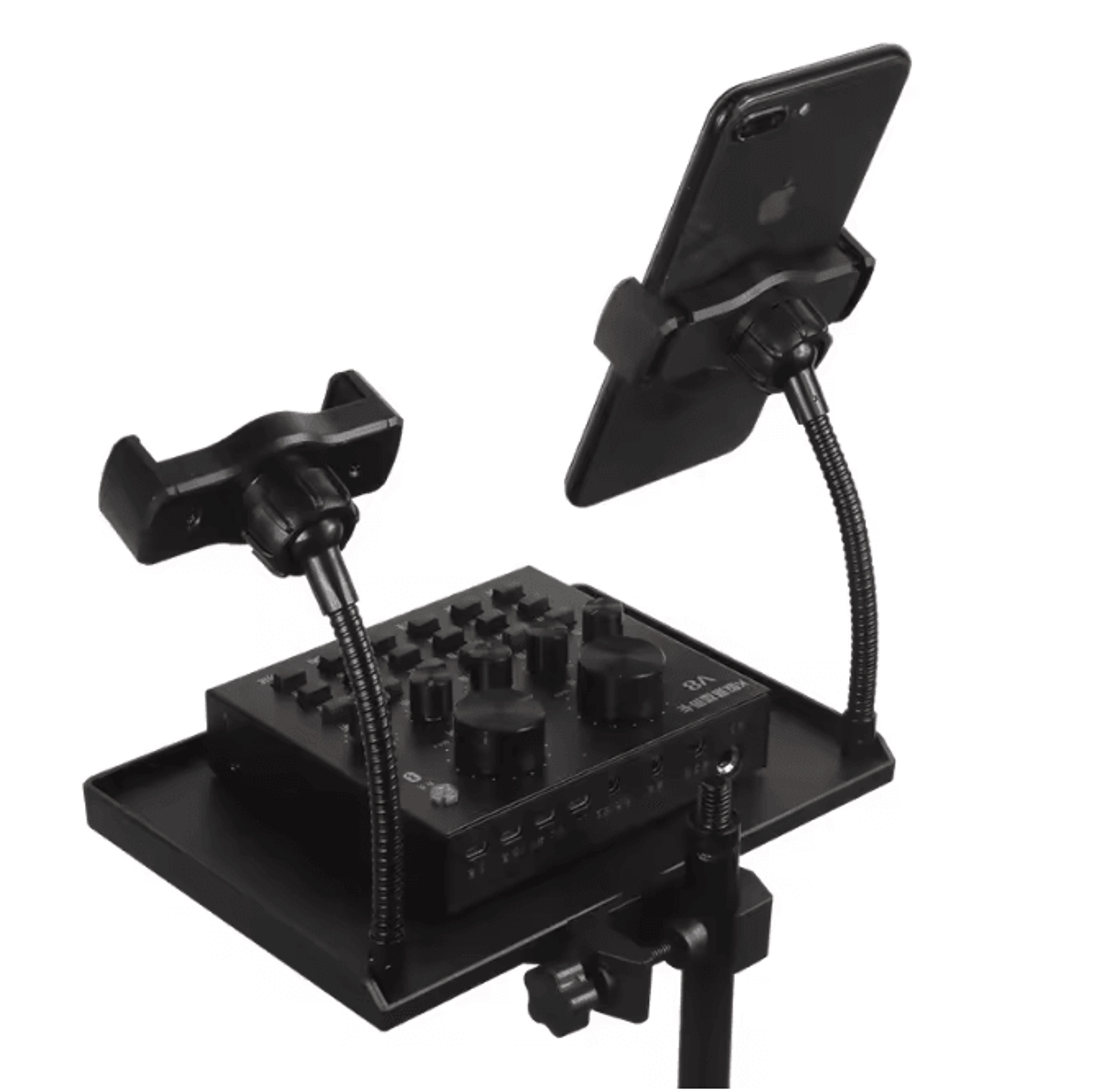 StreamBase Phone Stand Tray For Live Streaming And Photography Setup 1