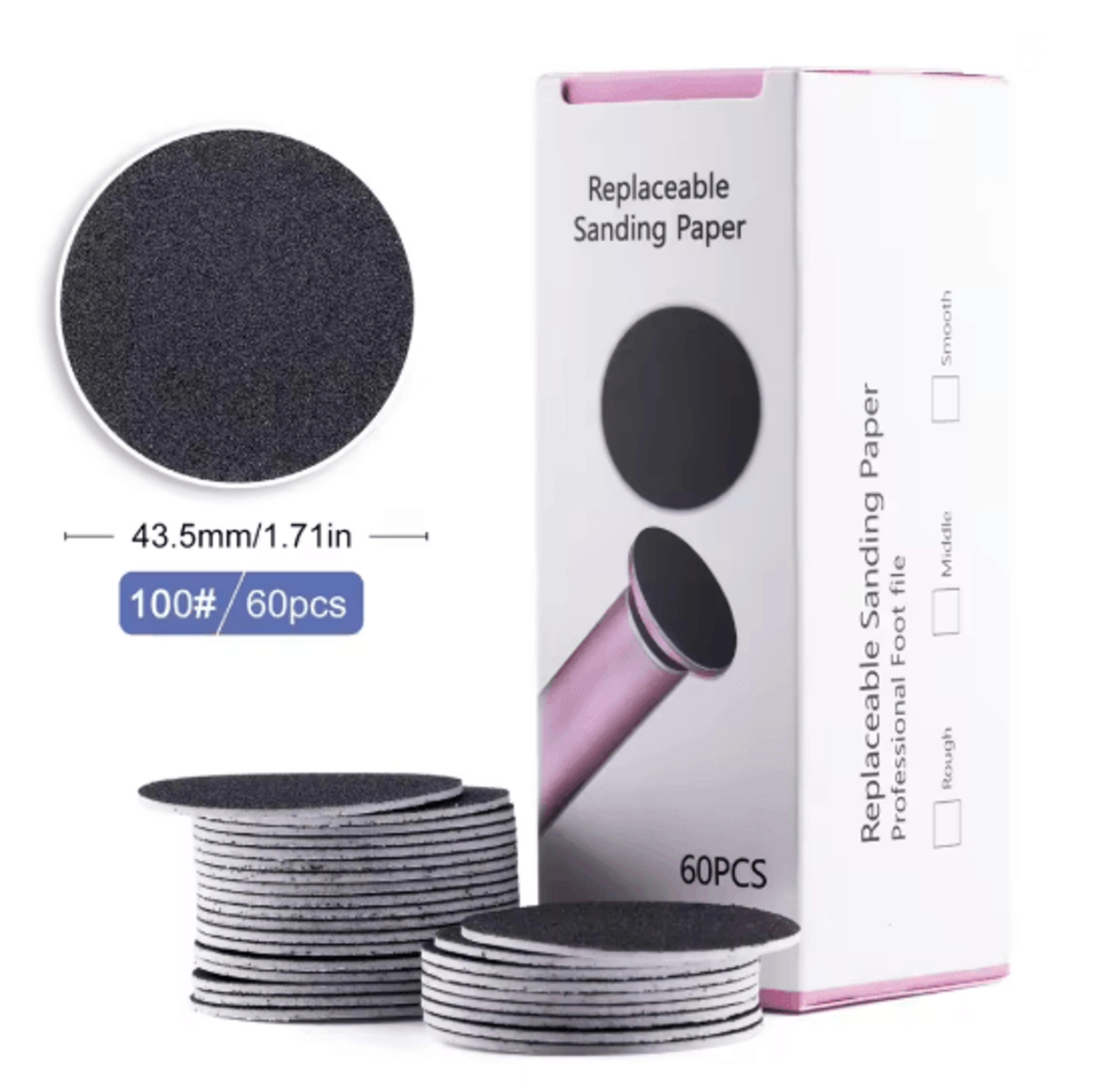 SmoothStep Electric Foot Callus Remover Kit 3