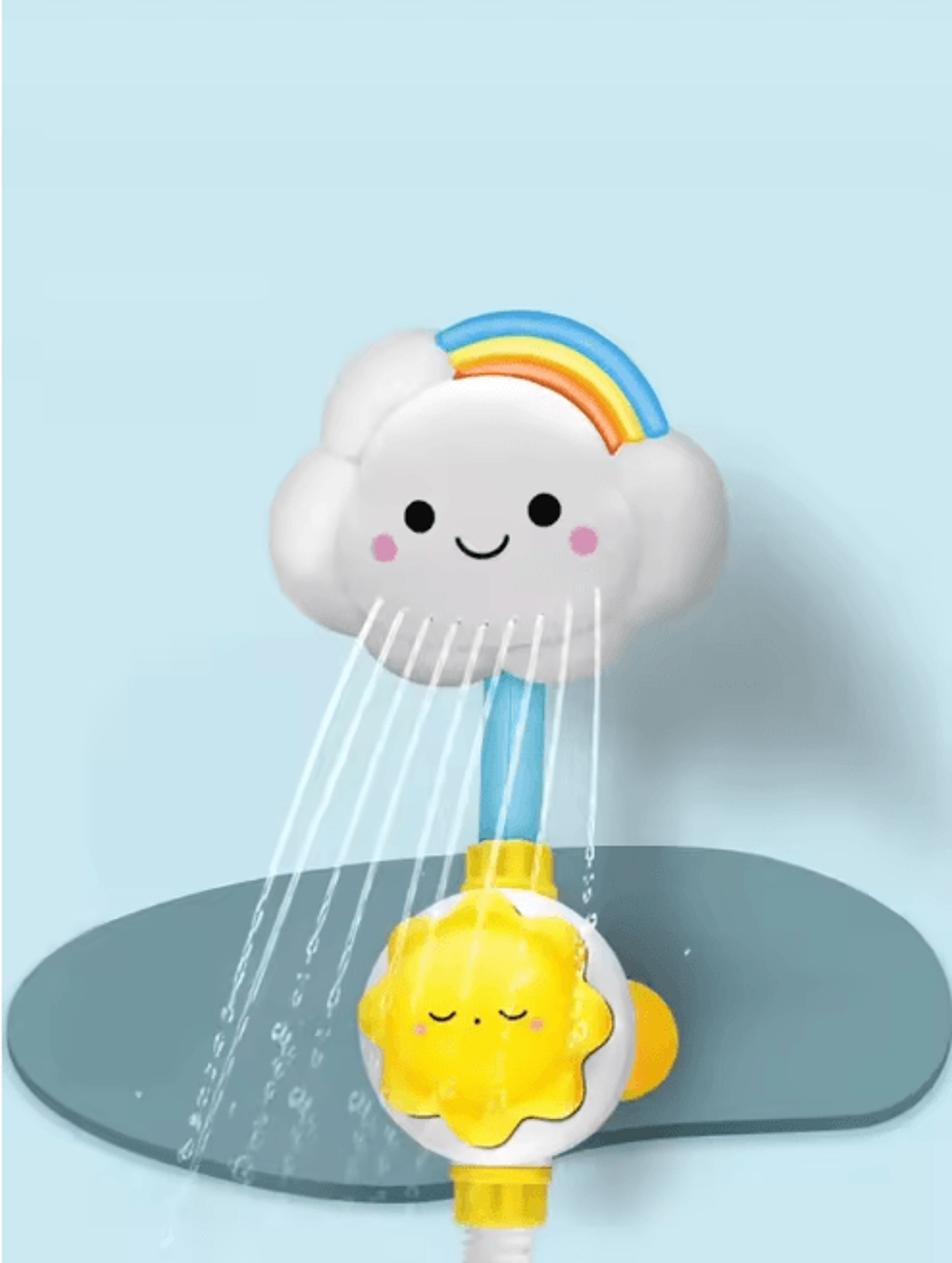 Cloud Splash Kids Bath Sprinkler Faucet Toy 3
