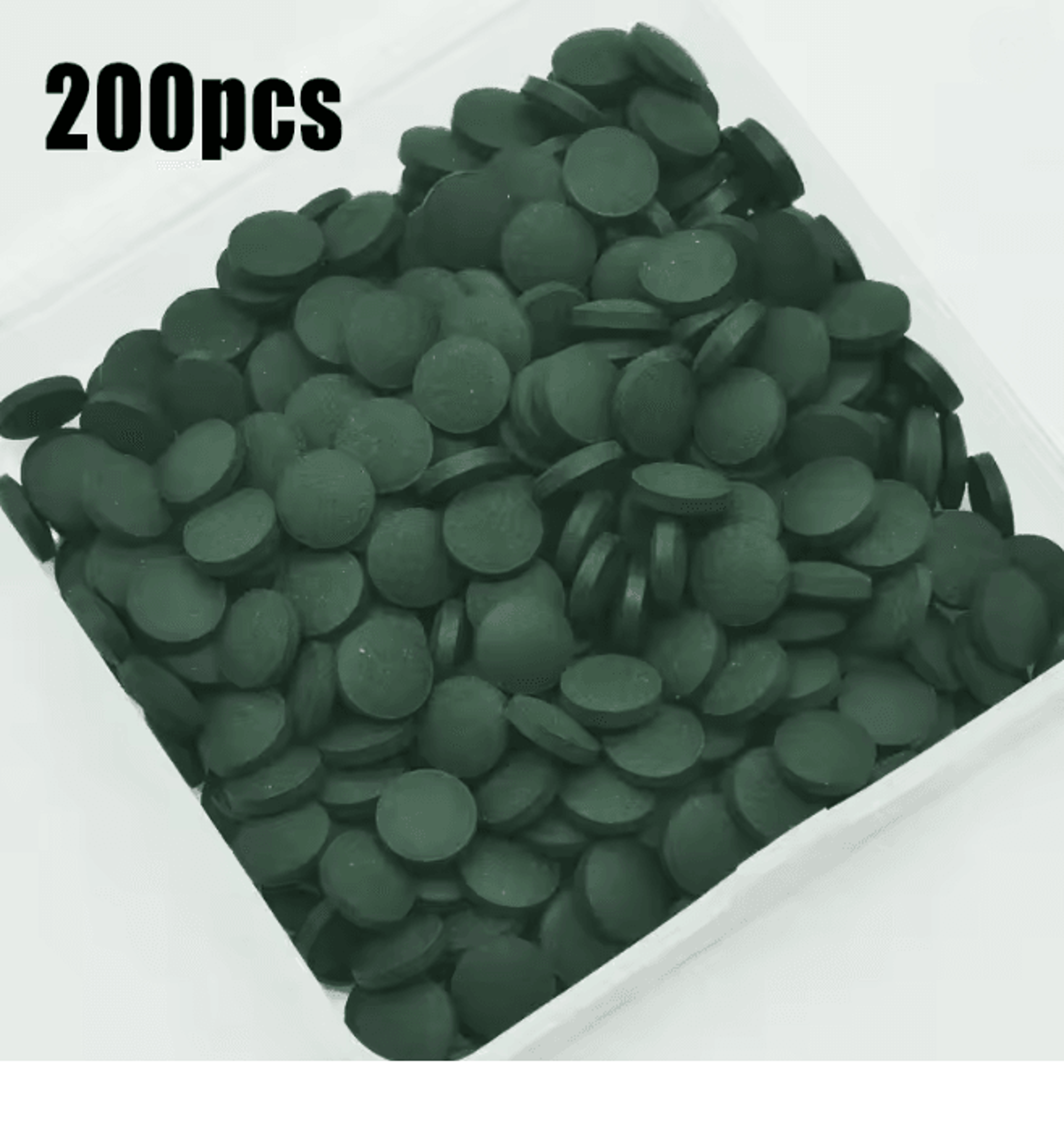 AquaVital Spirulina Fish Food Tablets For Aquarium Pets 5