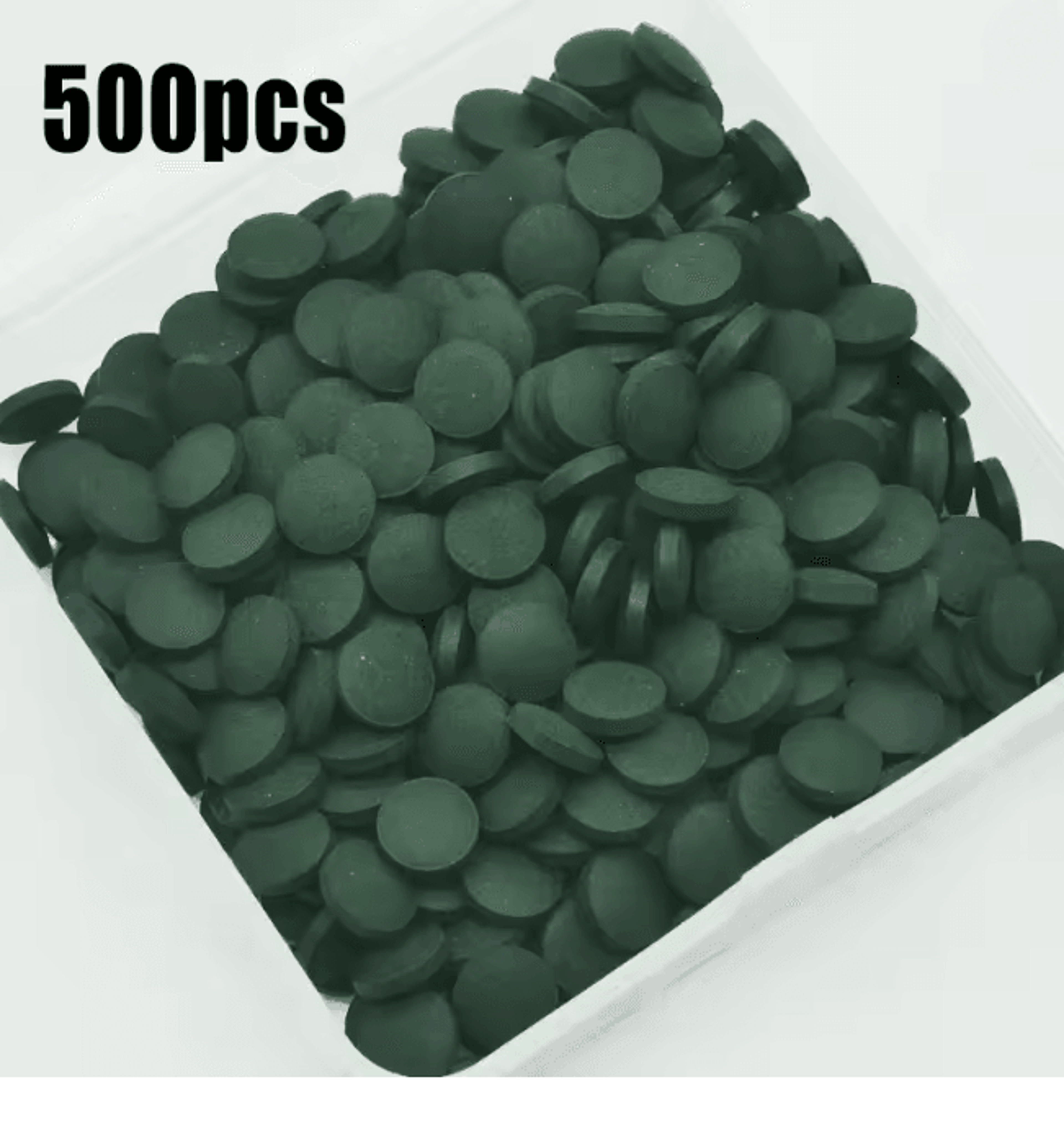 AquaVital Spirulina Fish Food Tablets For Aquarium Pets 8
