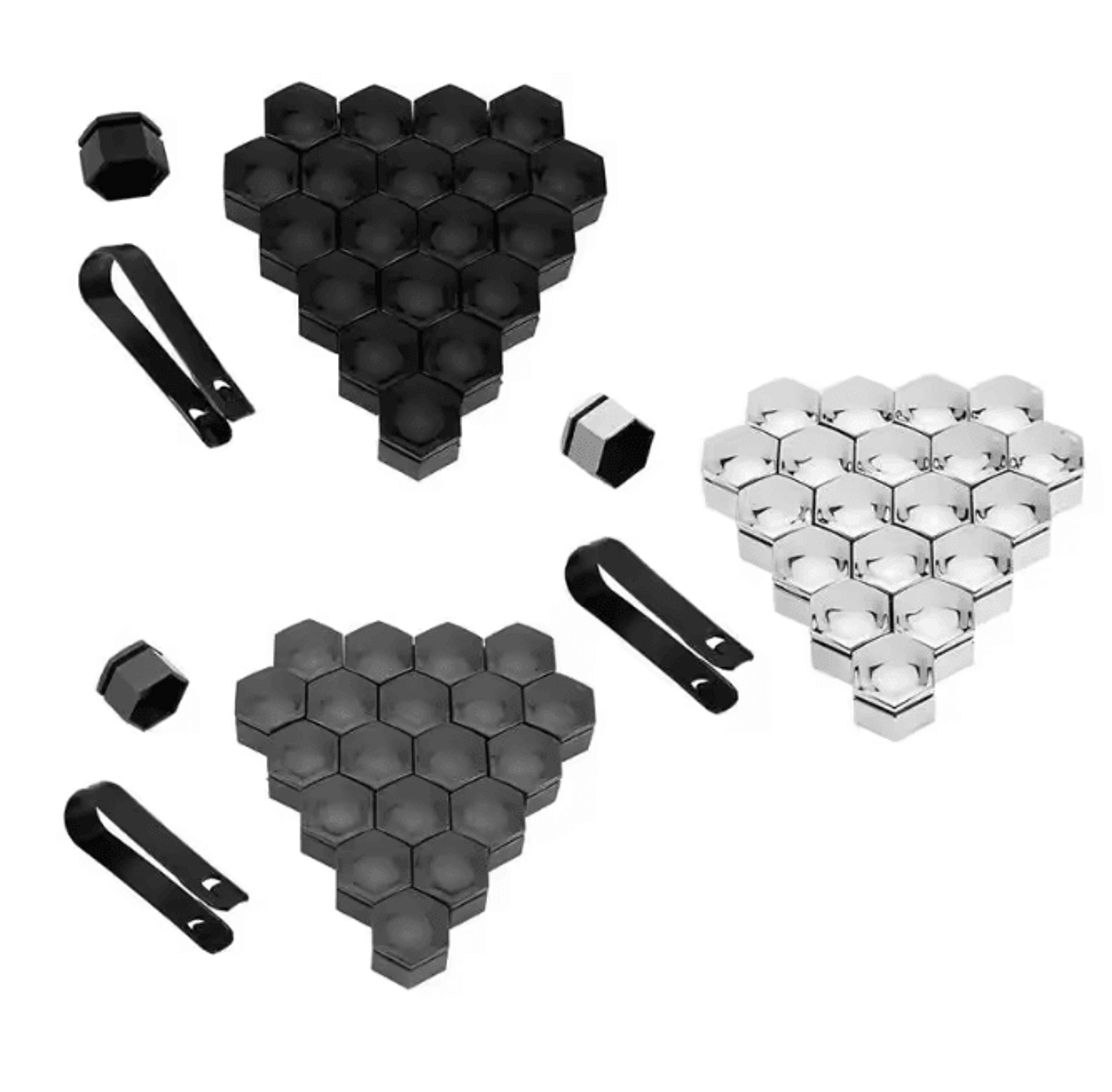 BoltGuard Wheel Nut Bolt Head Cover Caps Protective Set 2