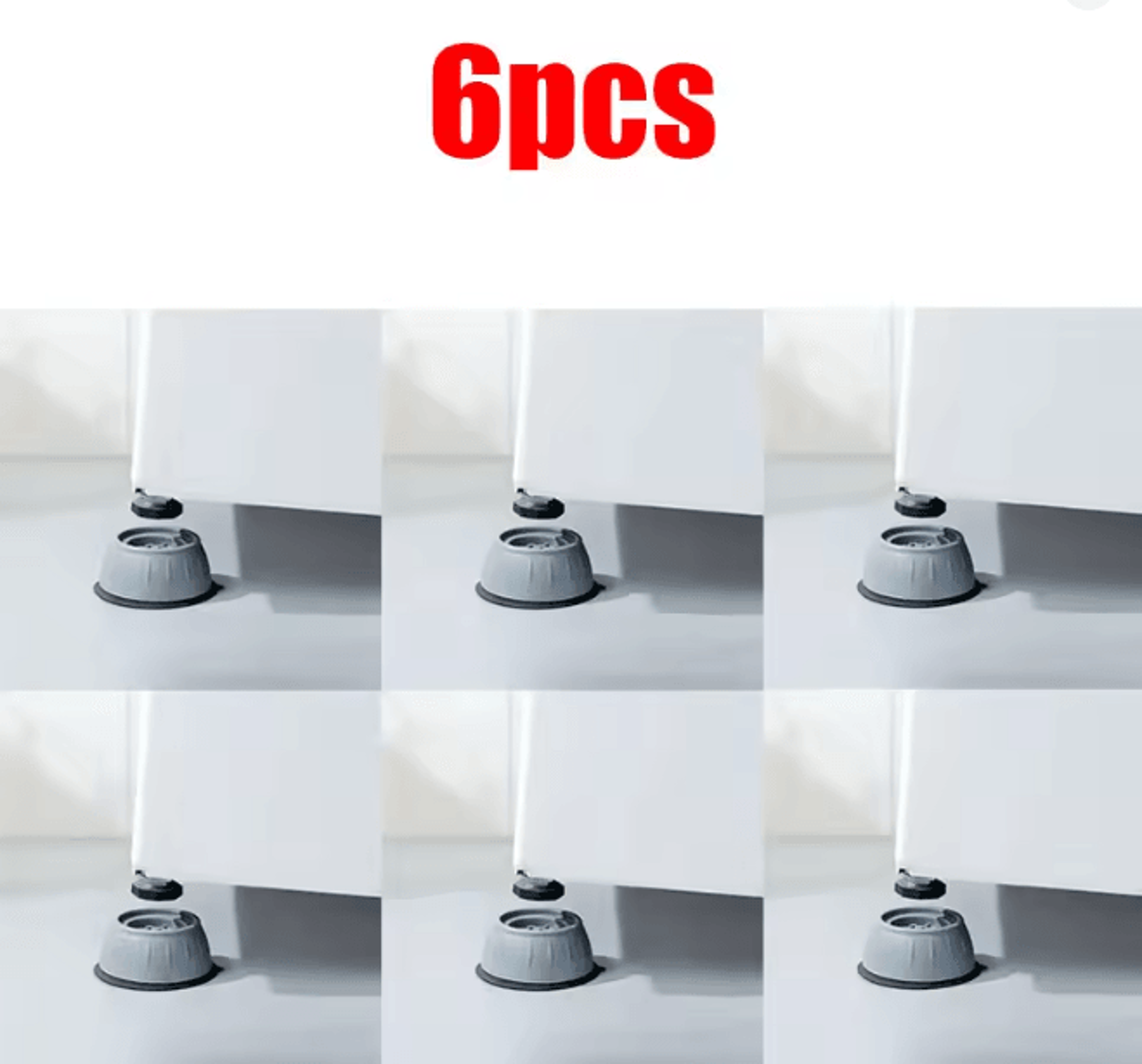 QuietStep Washing Machine Shock Pads Anti Vibration Silicone Feet 9