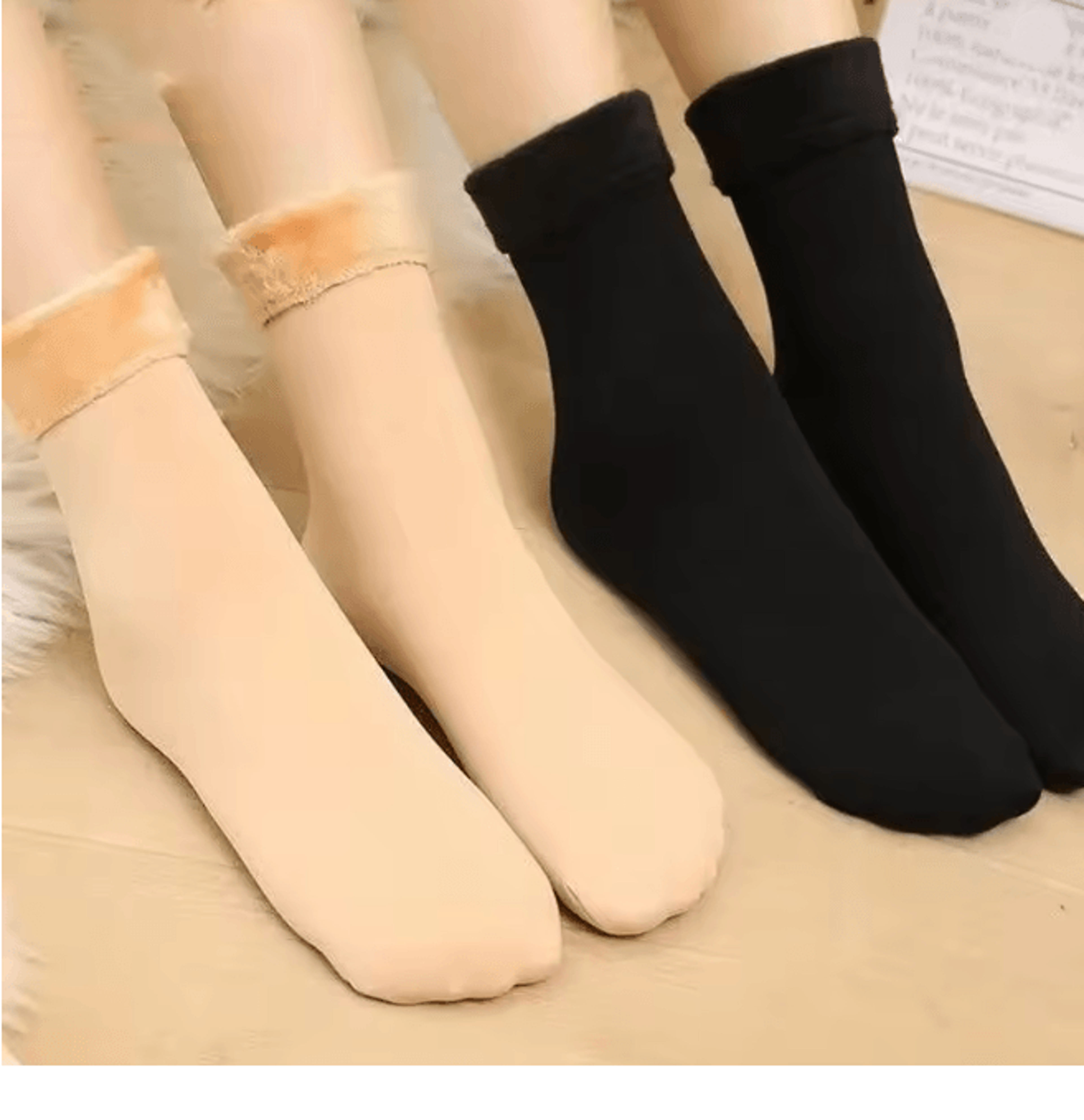 VelvetWarm Winter Thermal Plush Socks For Women 1