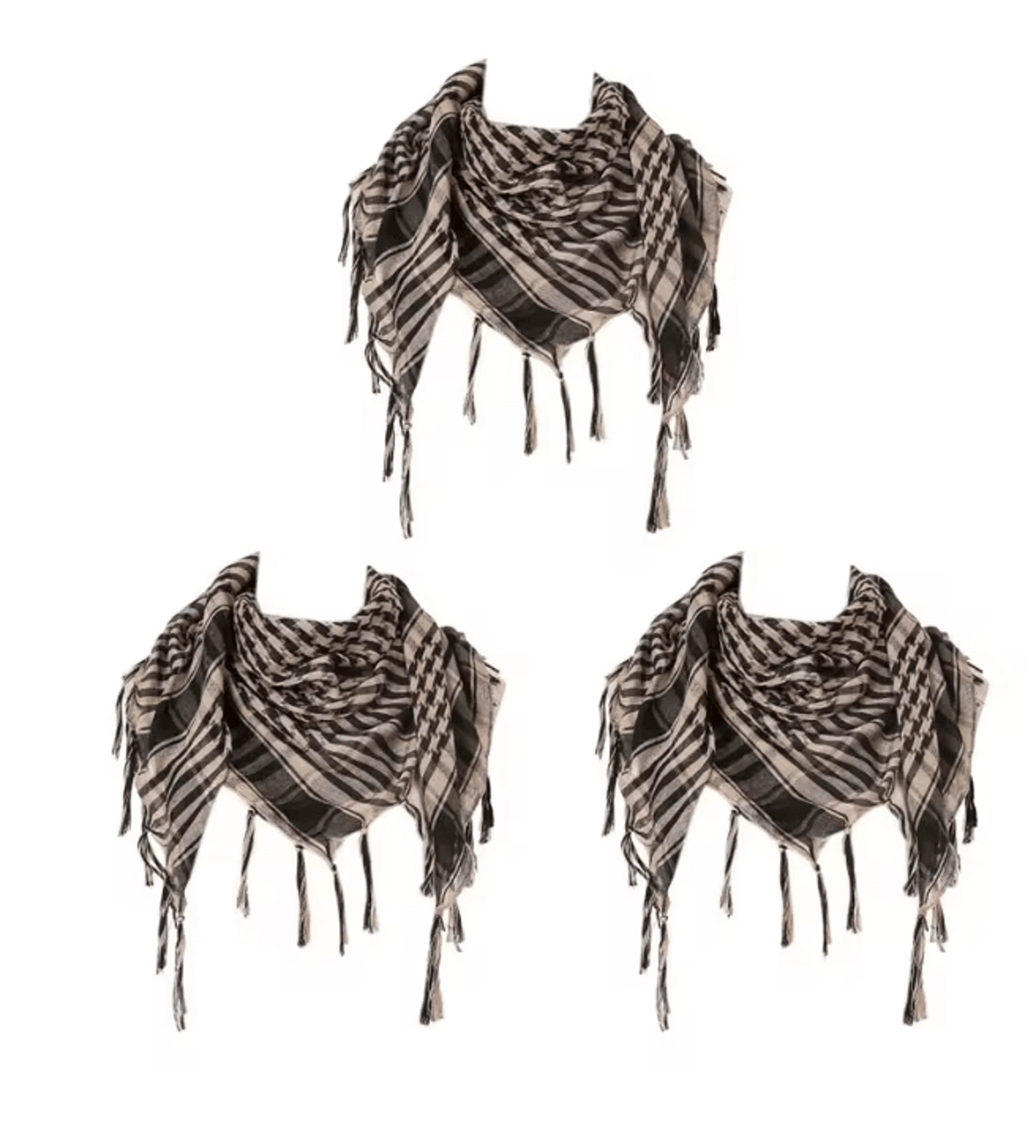 Tactical Desert Shemagh Scarf Lightweight Knitted Headscarf 24