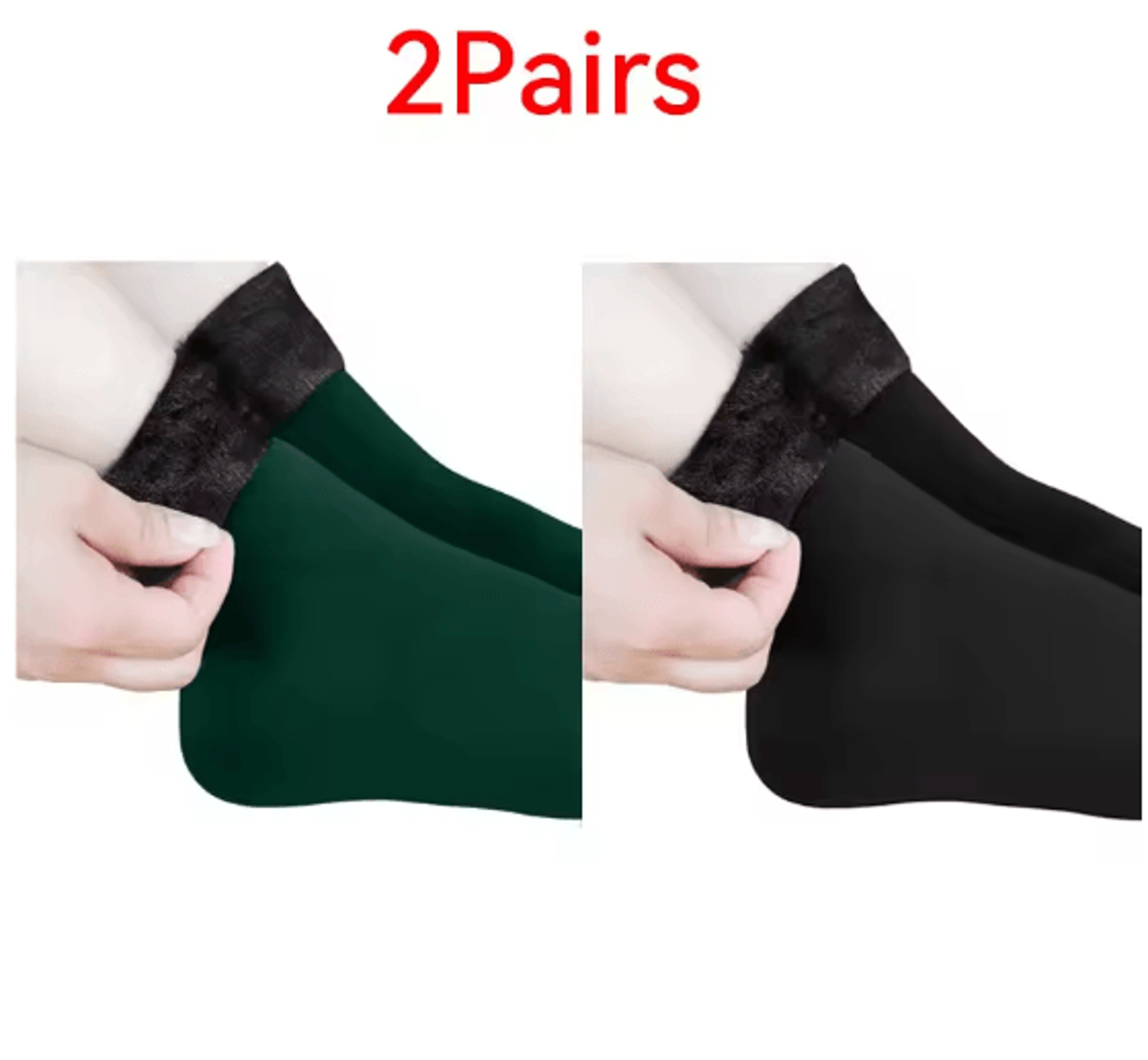 CozyNest Winter Fleece Socks Warm Soft Home Sleep Socks 10