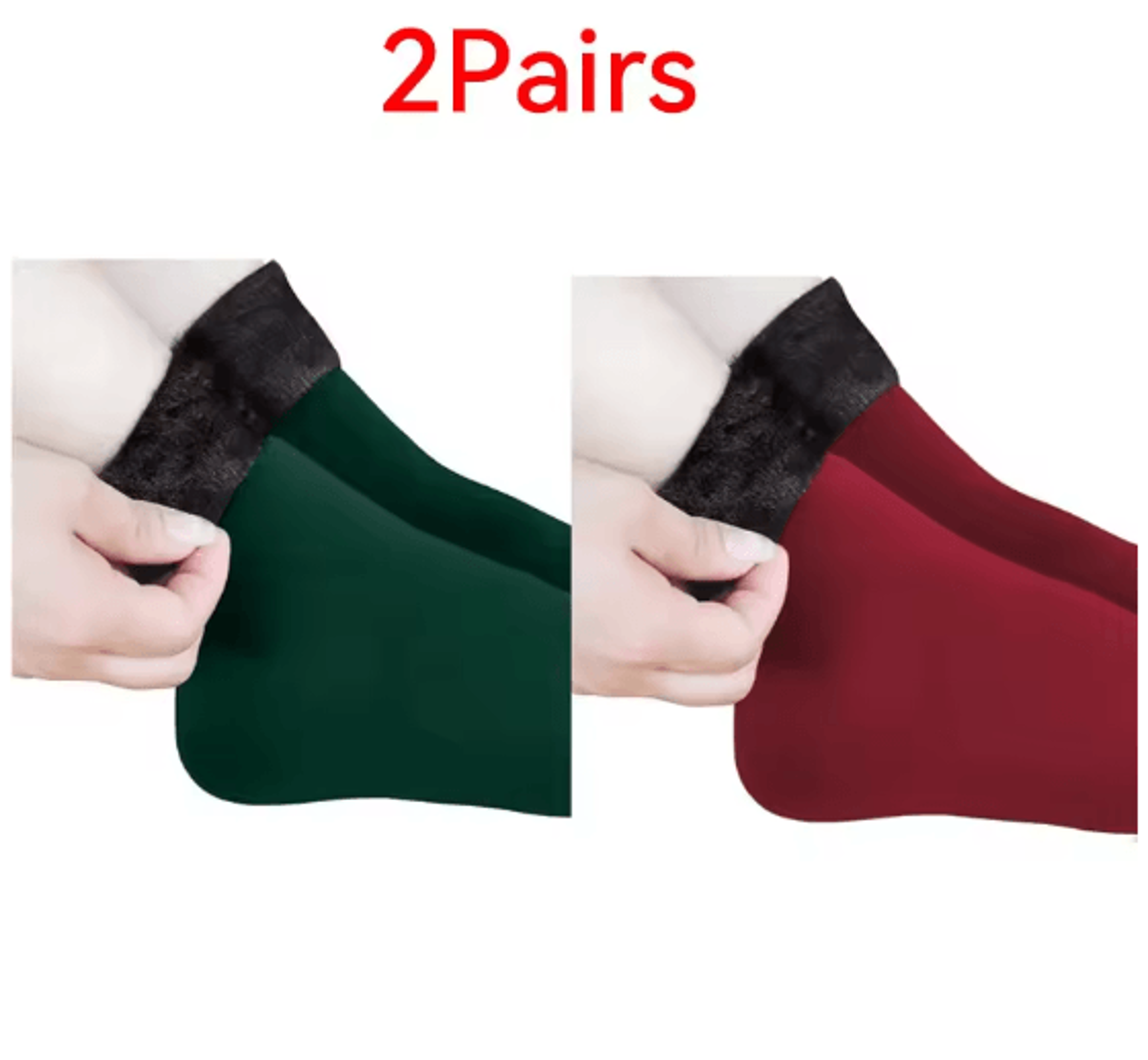 CozyNest Winter Fleece Socks Warm Soft Home Sleep Socks 11
